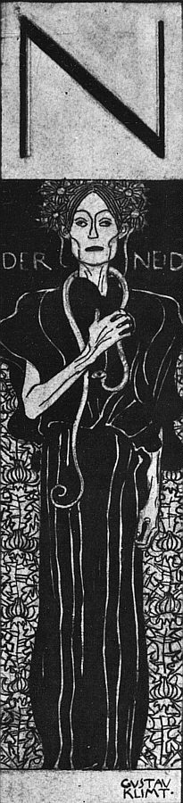 Der Neid — Gustav Klimt