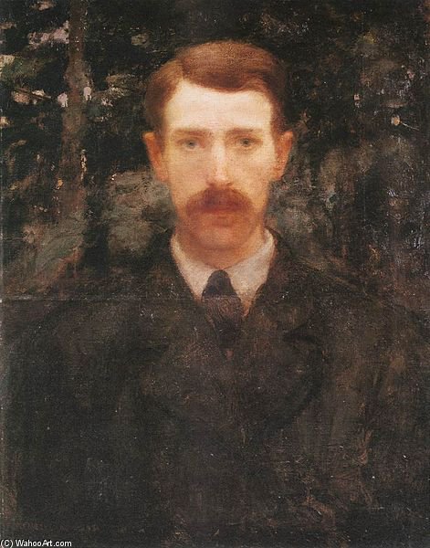 Self-portrait - — Károly Ferenczy