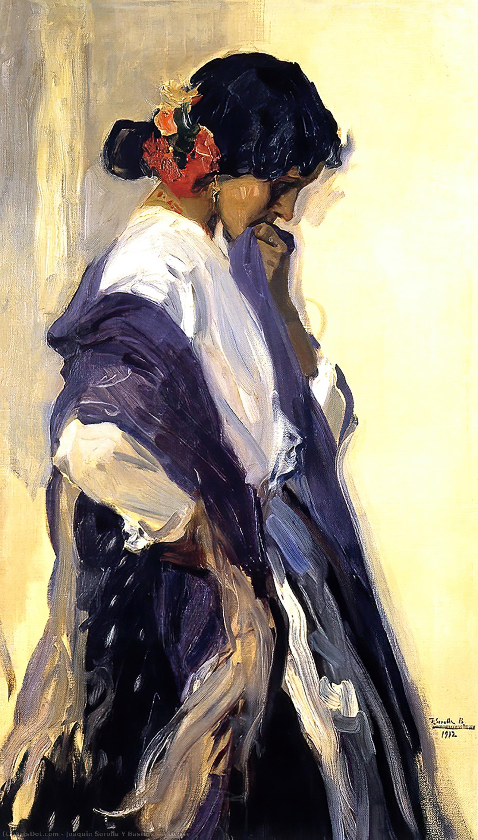 Une Gitane — Joaquín Sorolla
