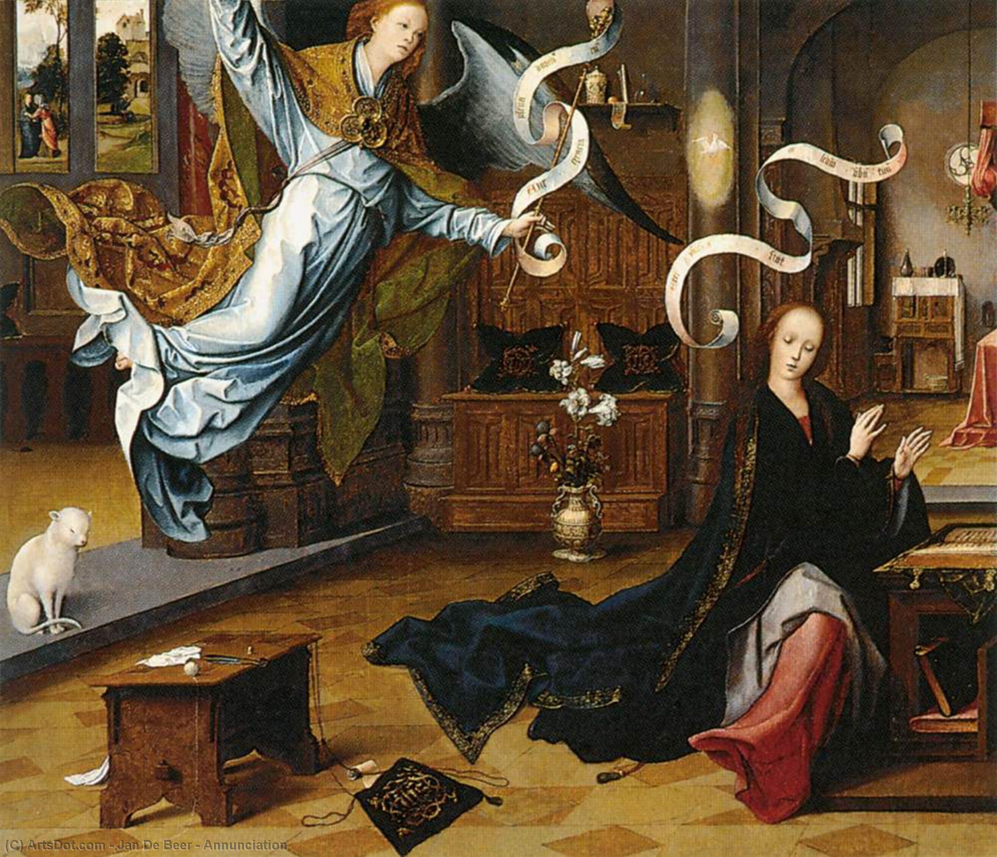 Annunciation — Jan De Beer