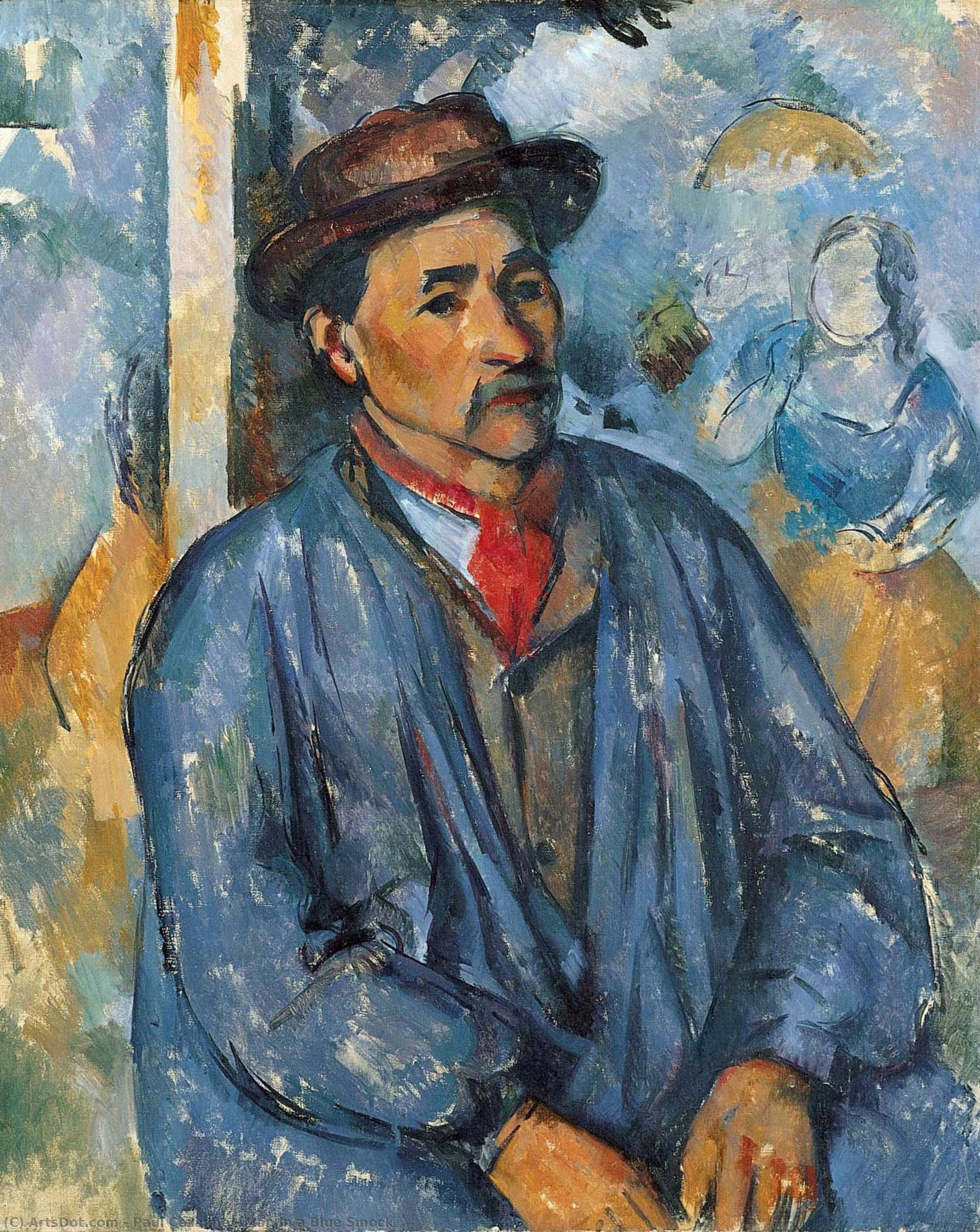 Der Mann Im Blusenkleid — Paul Cézanne