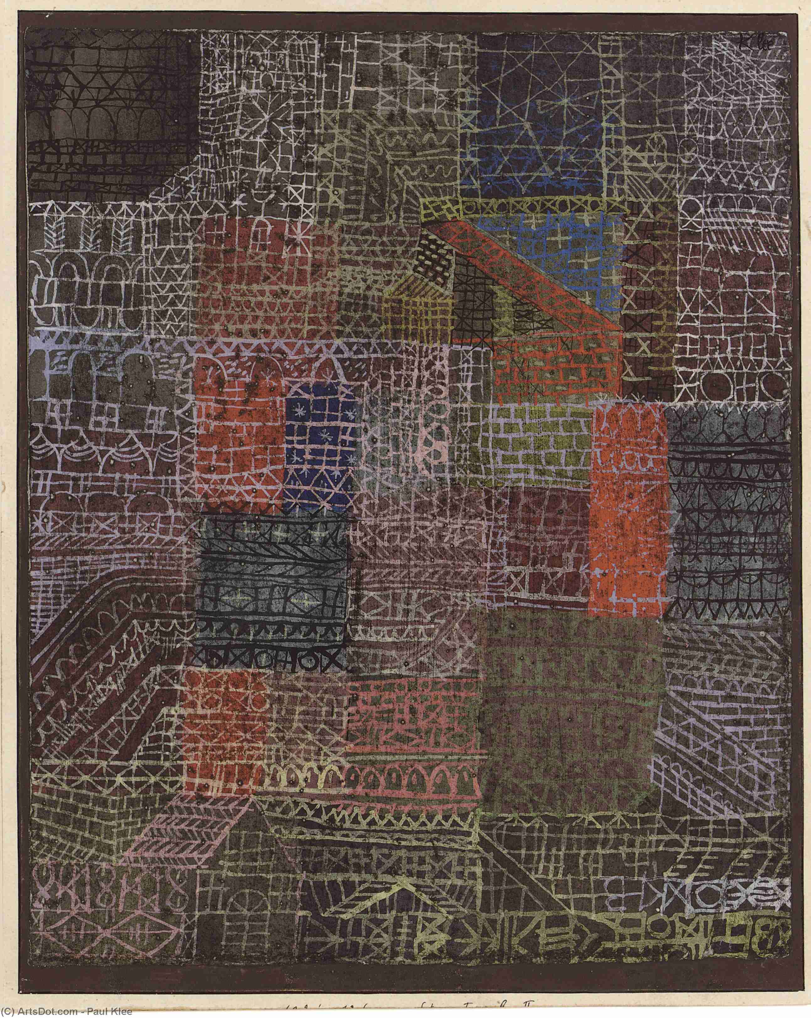 Structural Ii — Paul Klee