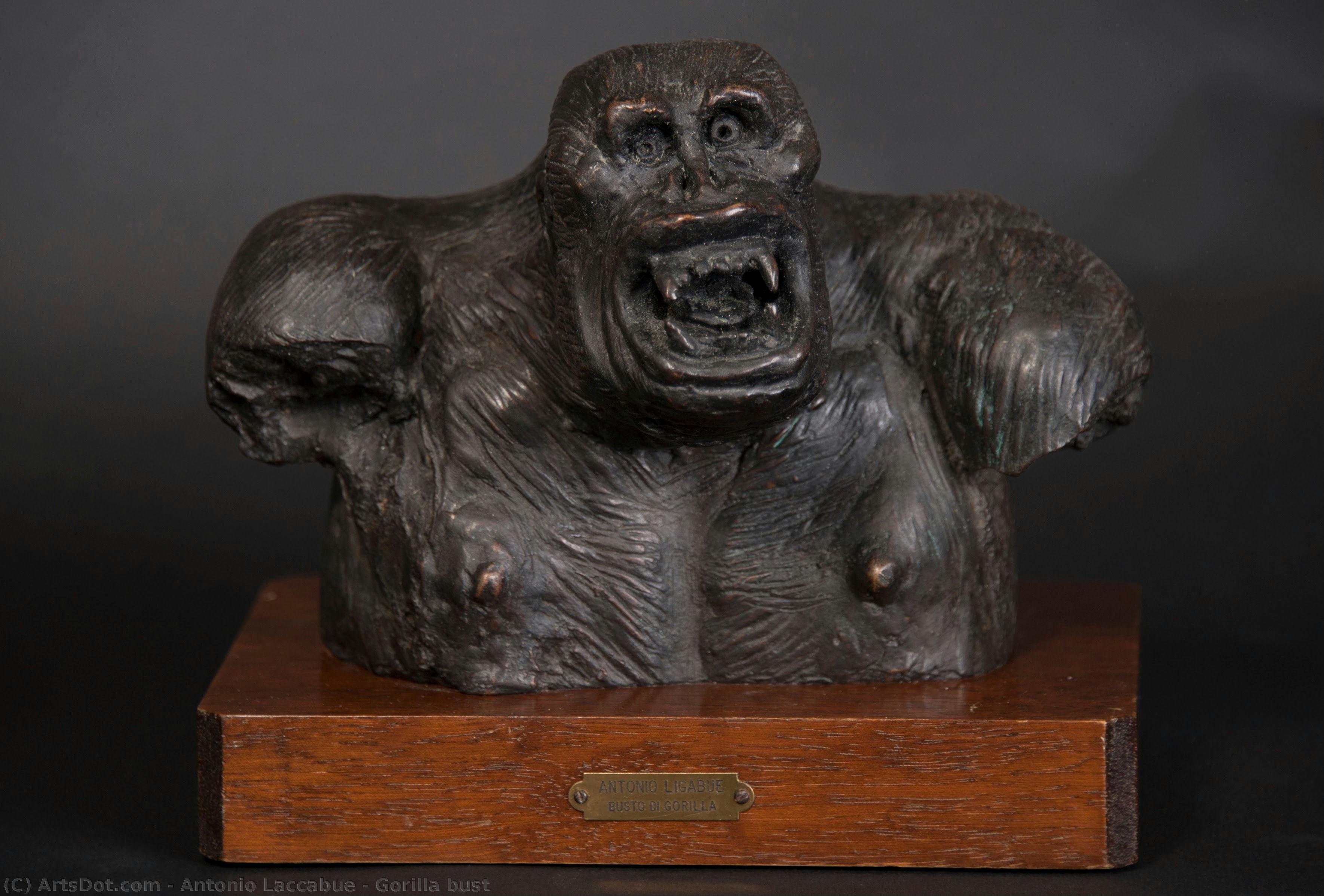 Gorilla Bust — Antonio Ligabue