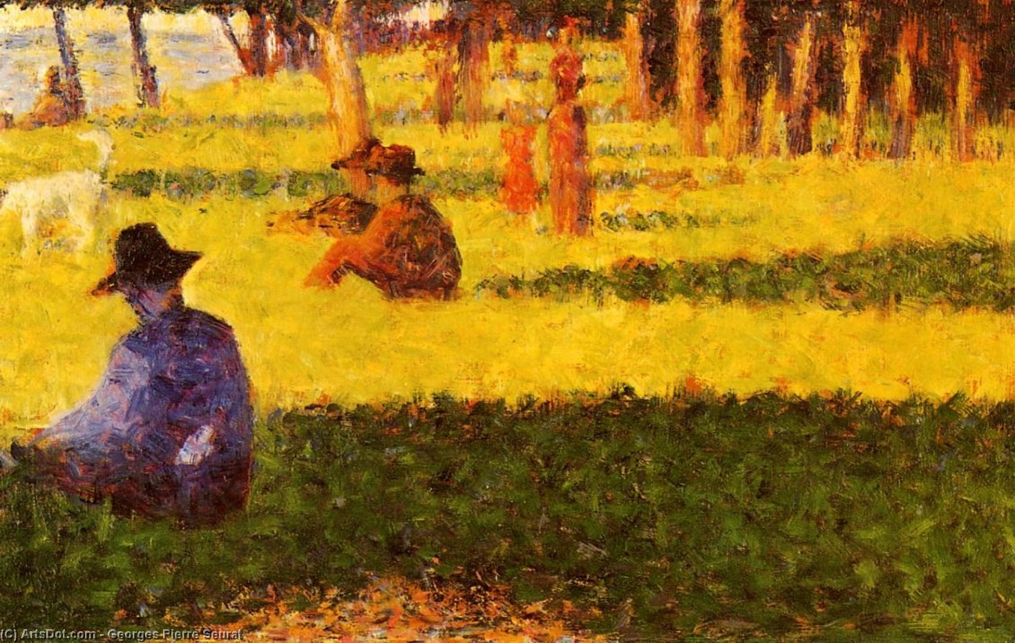 Cane Bianco — Georges Pierre Seurat