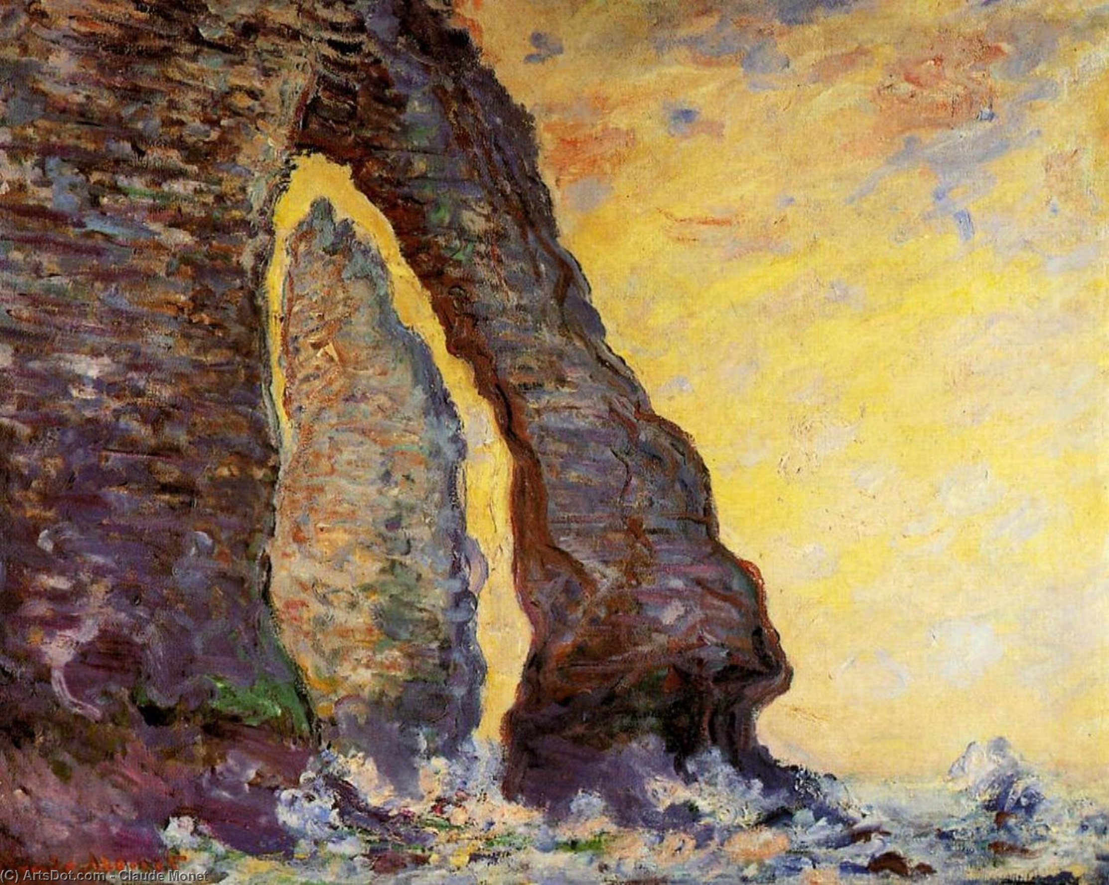 Steinene Å Ved Epte — Claude Monet