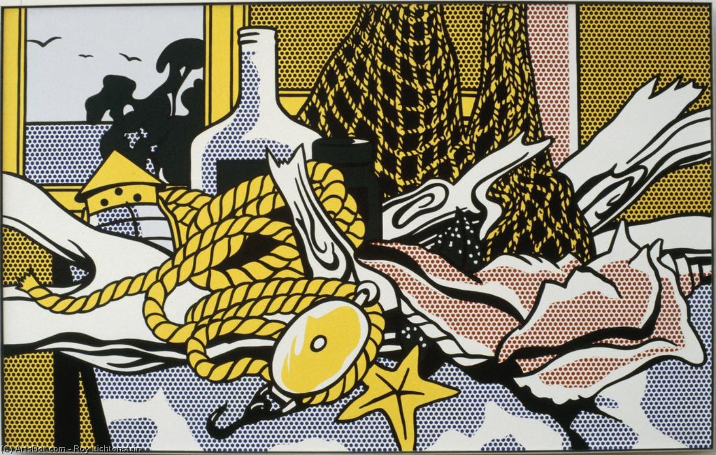Cape Cod Still Life — Roy Lichtenstein