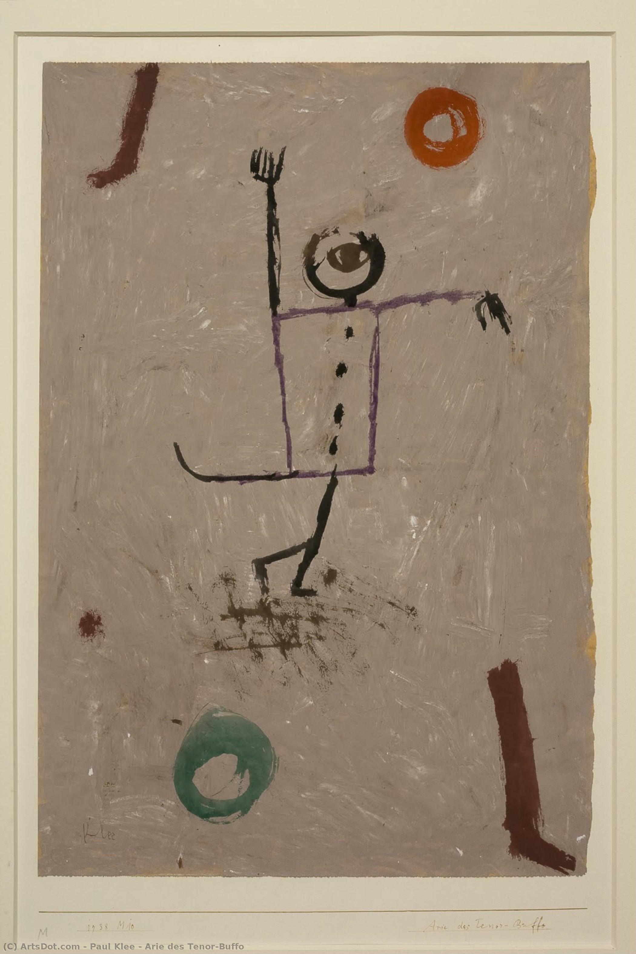 Arie Des Tenor-buffo — Paul Klee