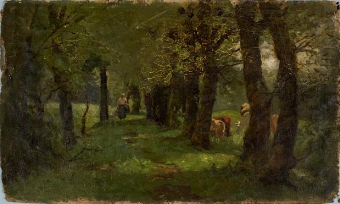 Landscape Study — Teodoro Clement Steele