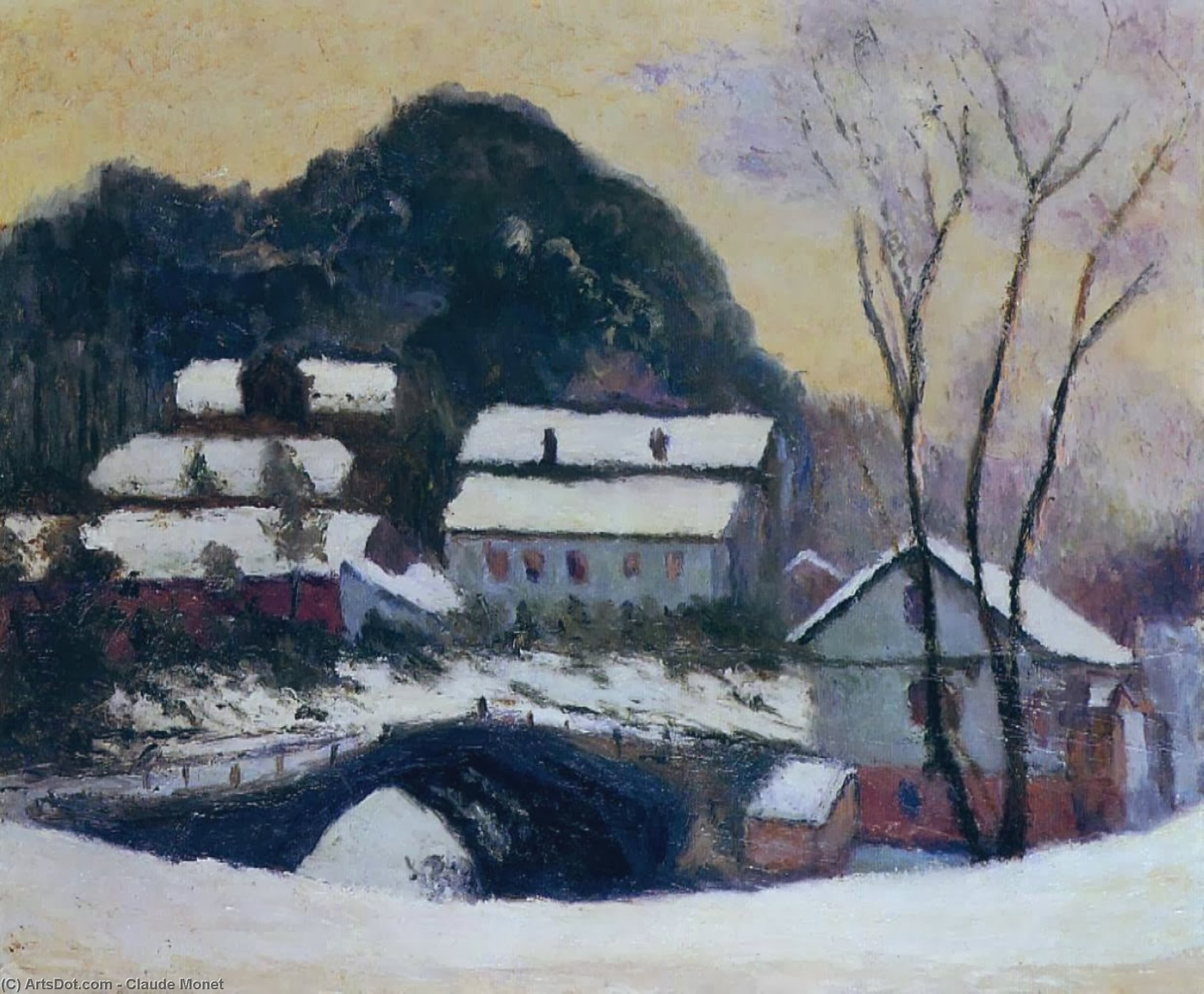 Claude Monet - Sandviken, Norvège
