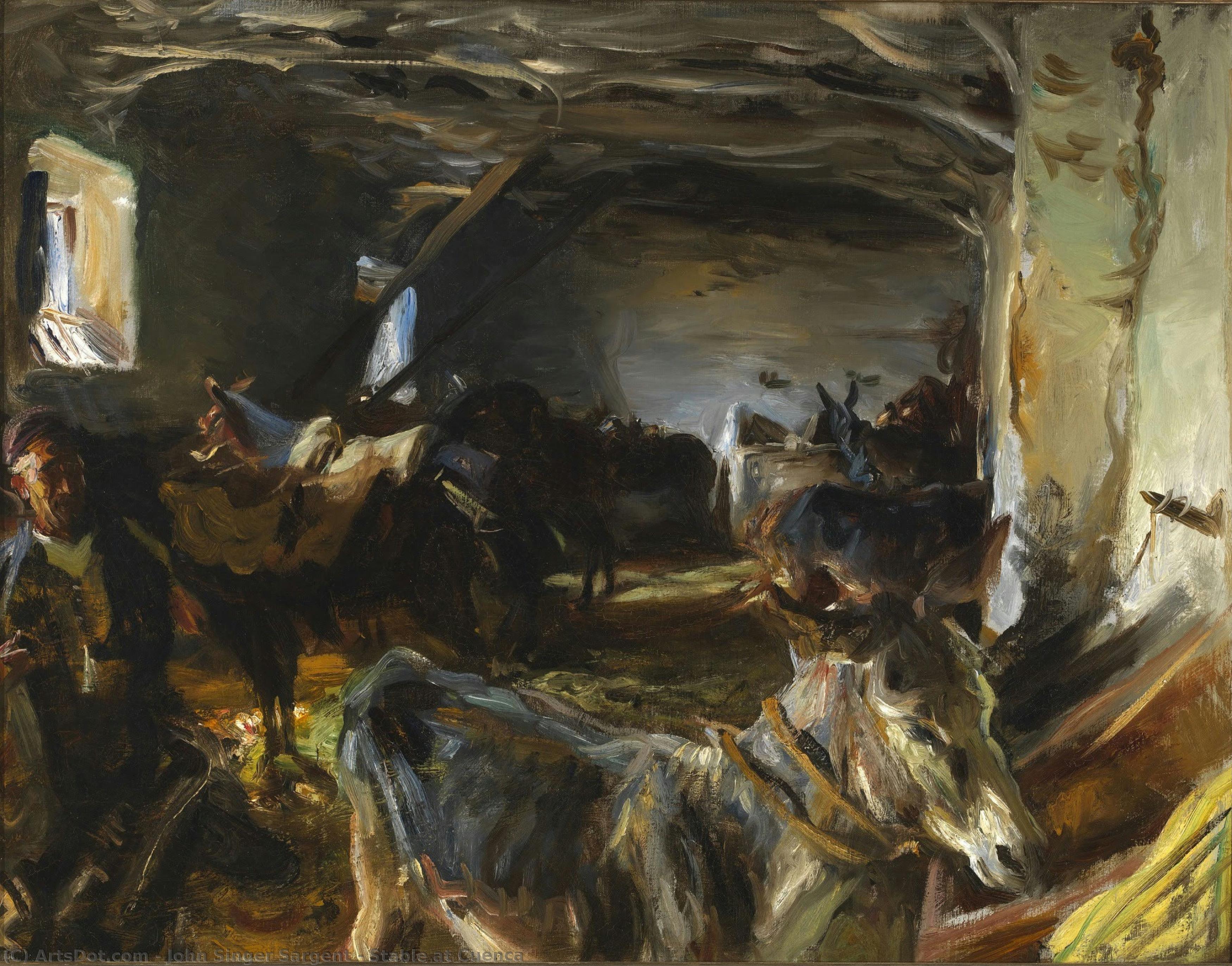 Stalla A Cuenca — John Singer Sargent