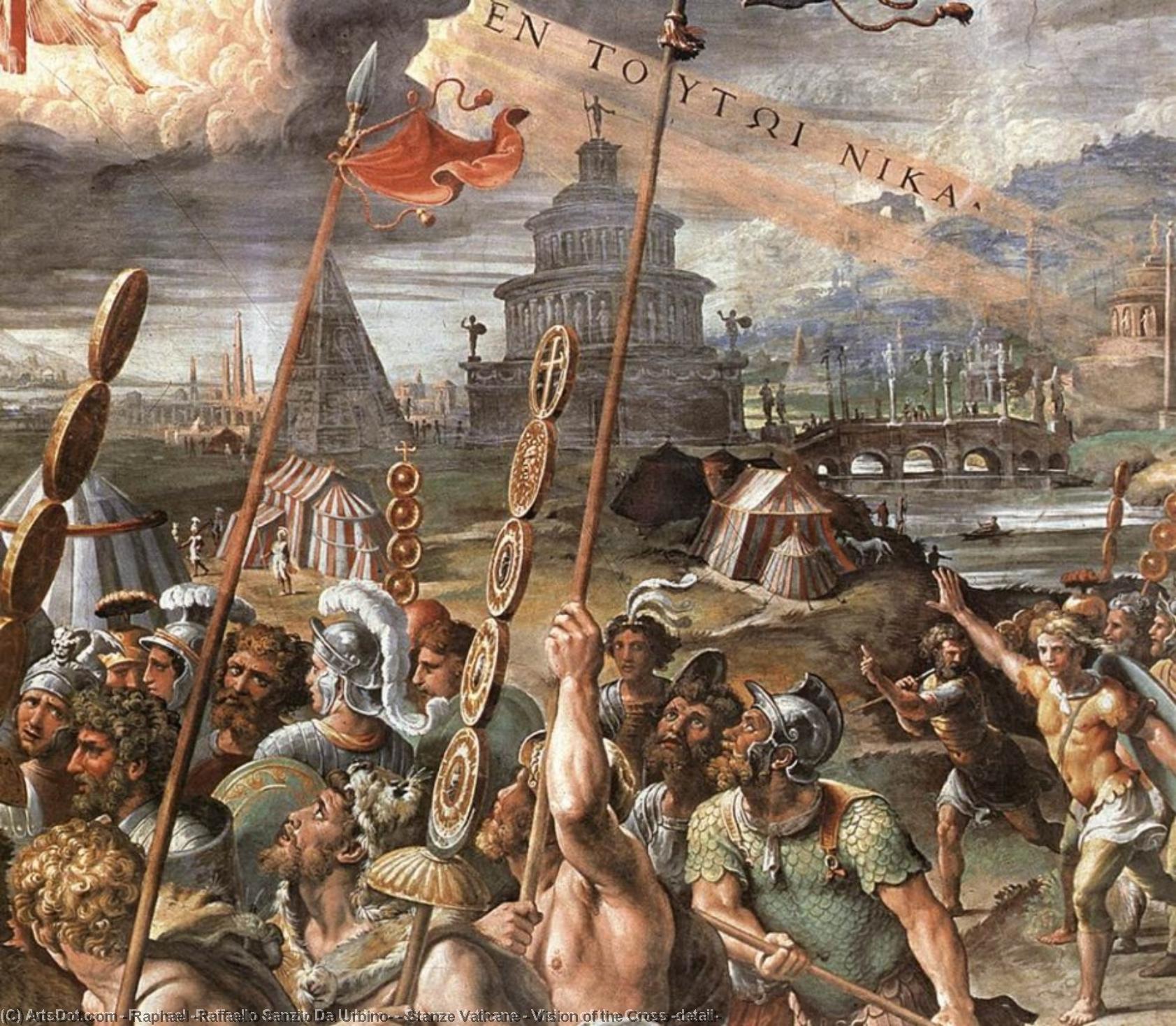 Stanze Vaticane - Visione Della Croce — Raffaello