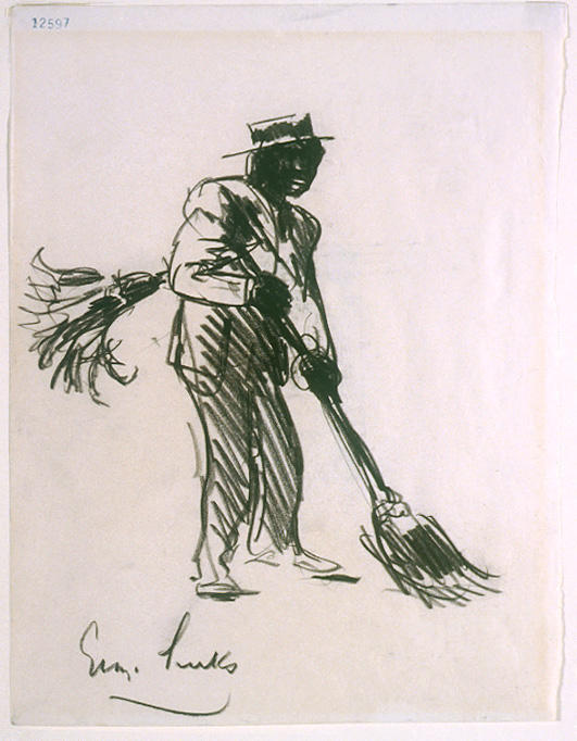 Street Sweeper — George Luks