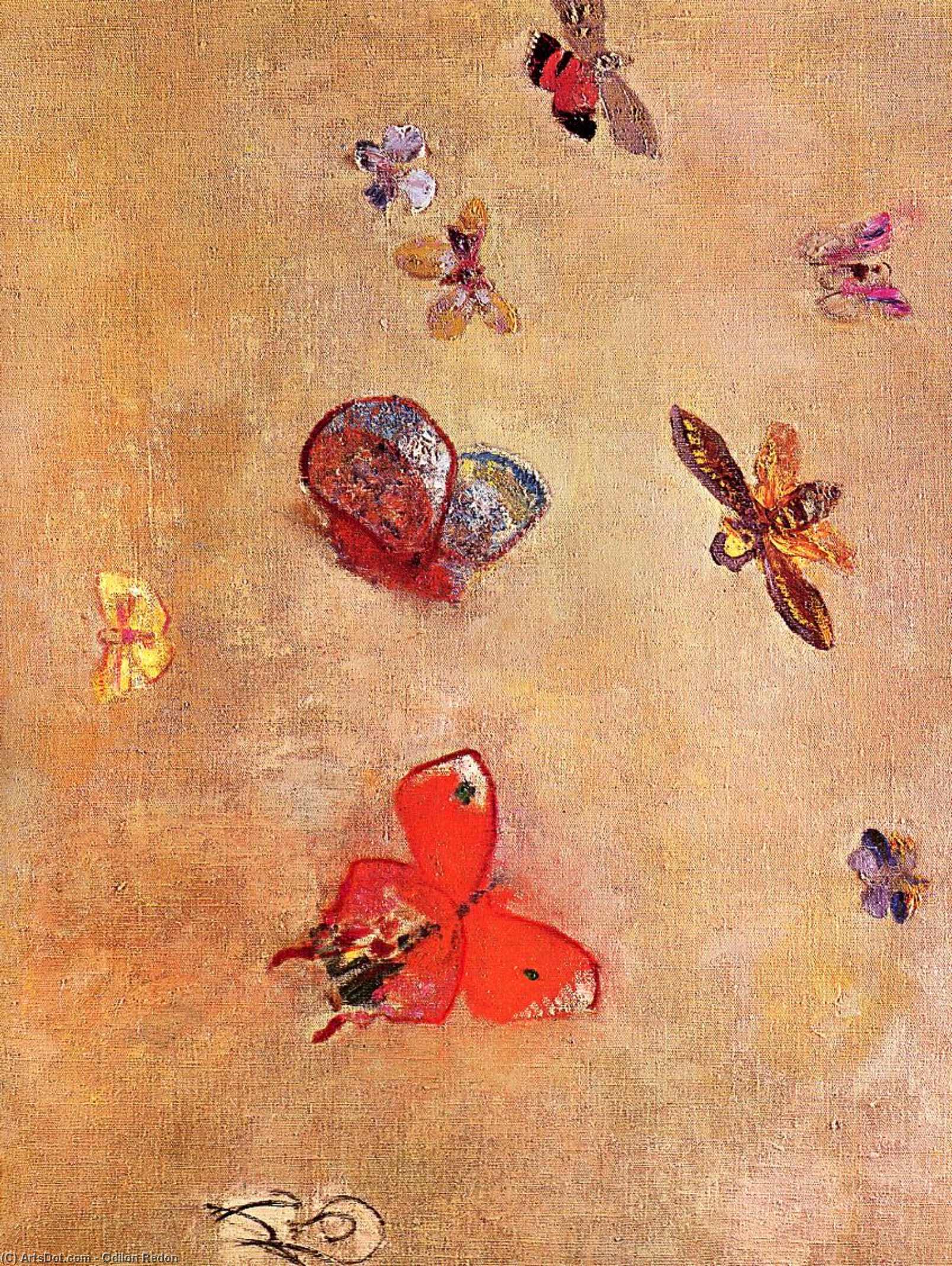 Butterflies — Odilon Redon