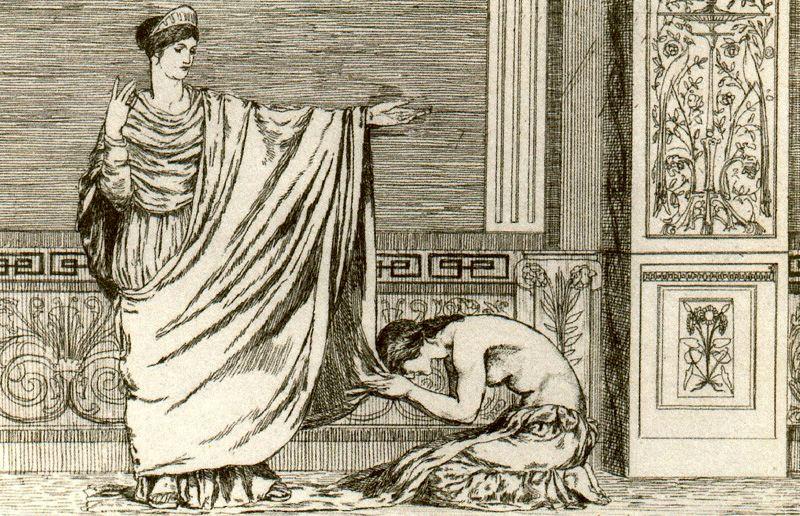 Psyche And Juno — Макс Клінгер