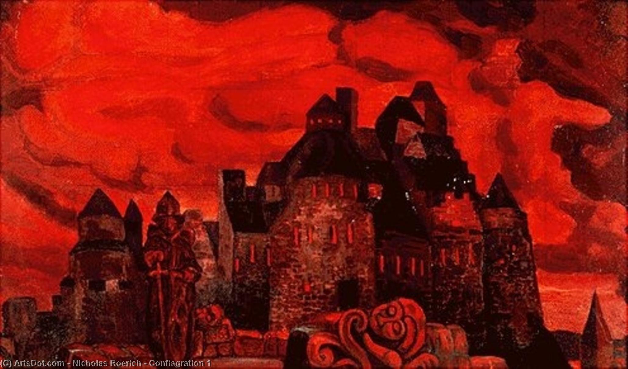 Conflagration 1 — Николай Роерих