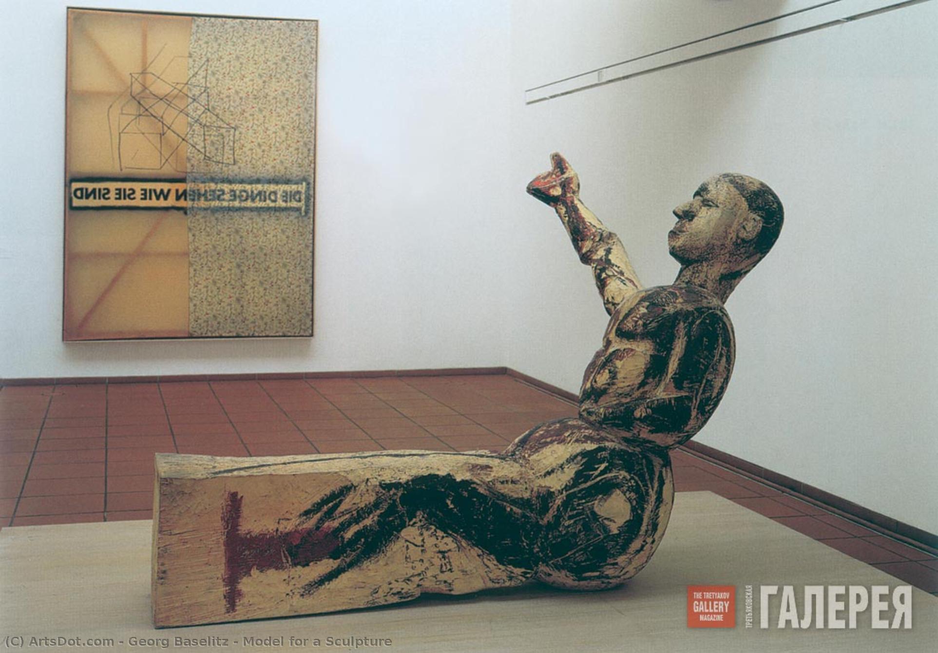 Model For A Sculpture — Georg Baselitz