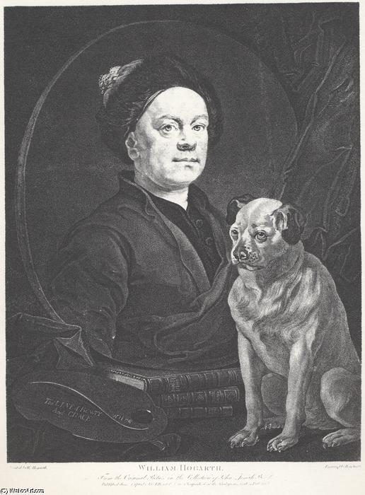 Self Portrait — William Hogarth