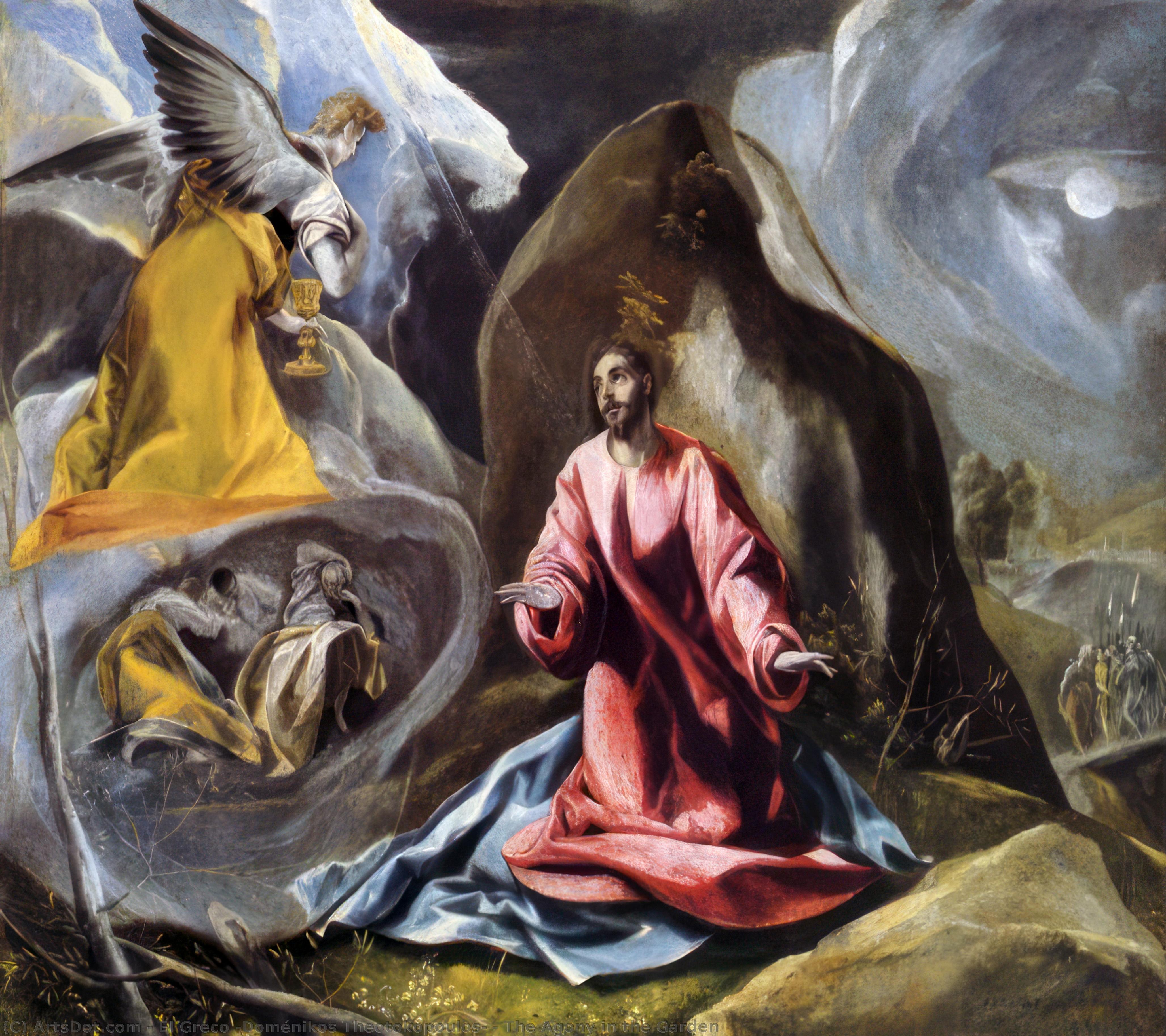 El Greco - Kärsimyskyyntä puutarhassa