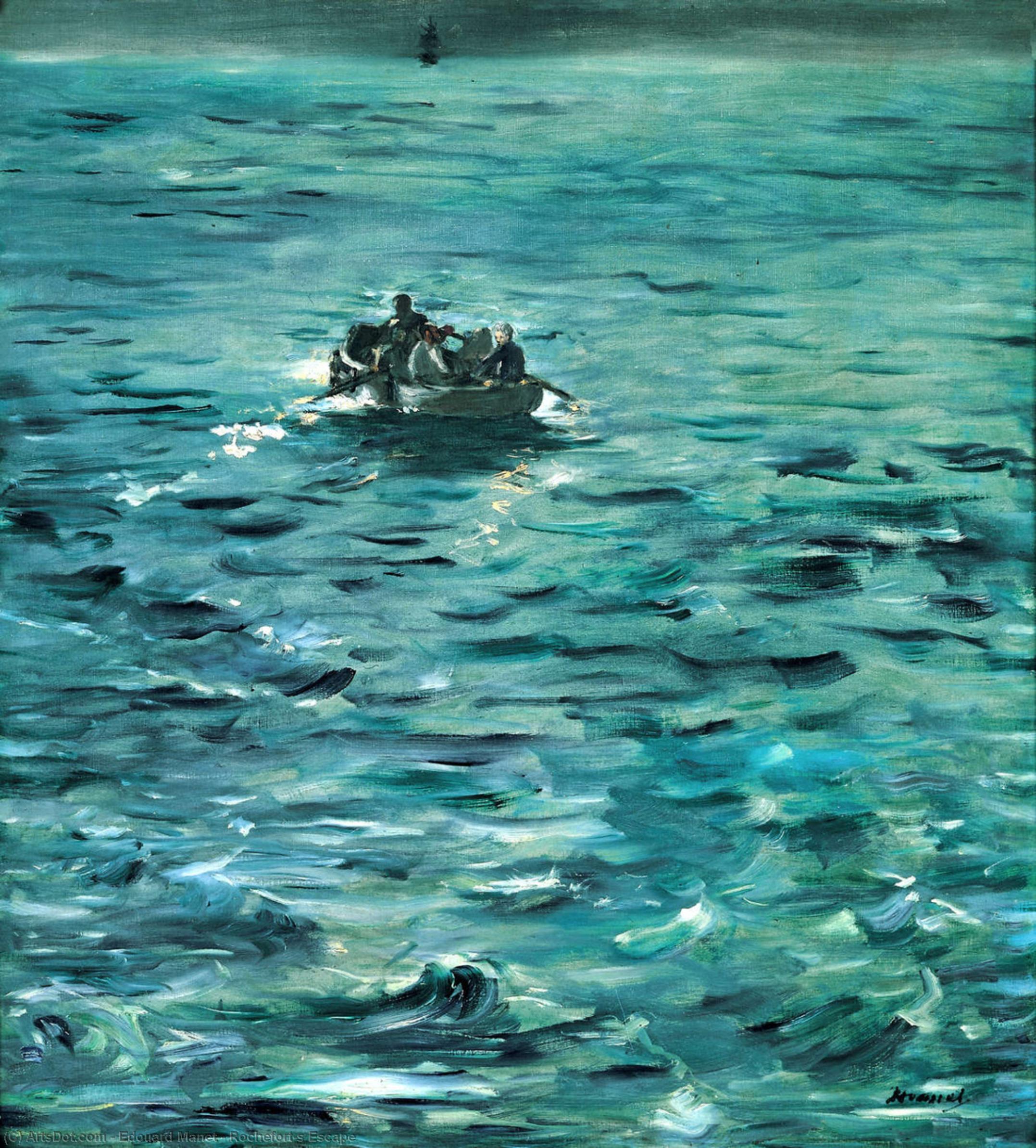Édouard Manet - Rochefort's Escape