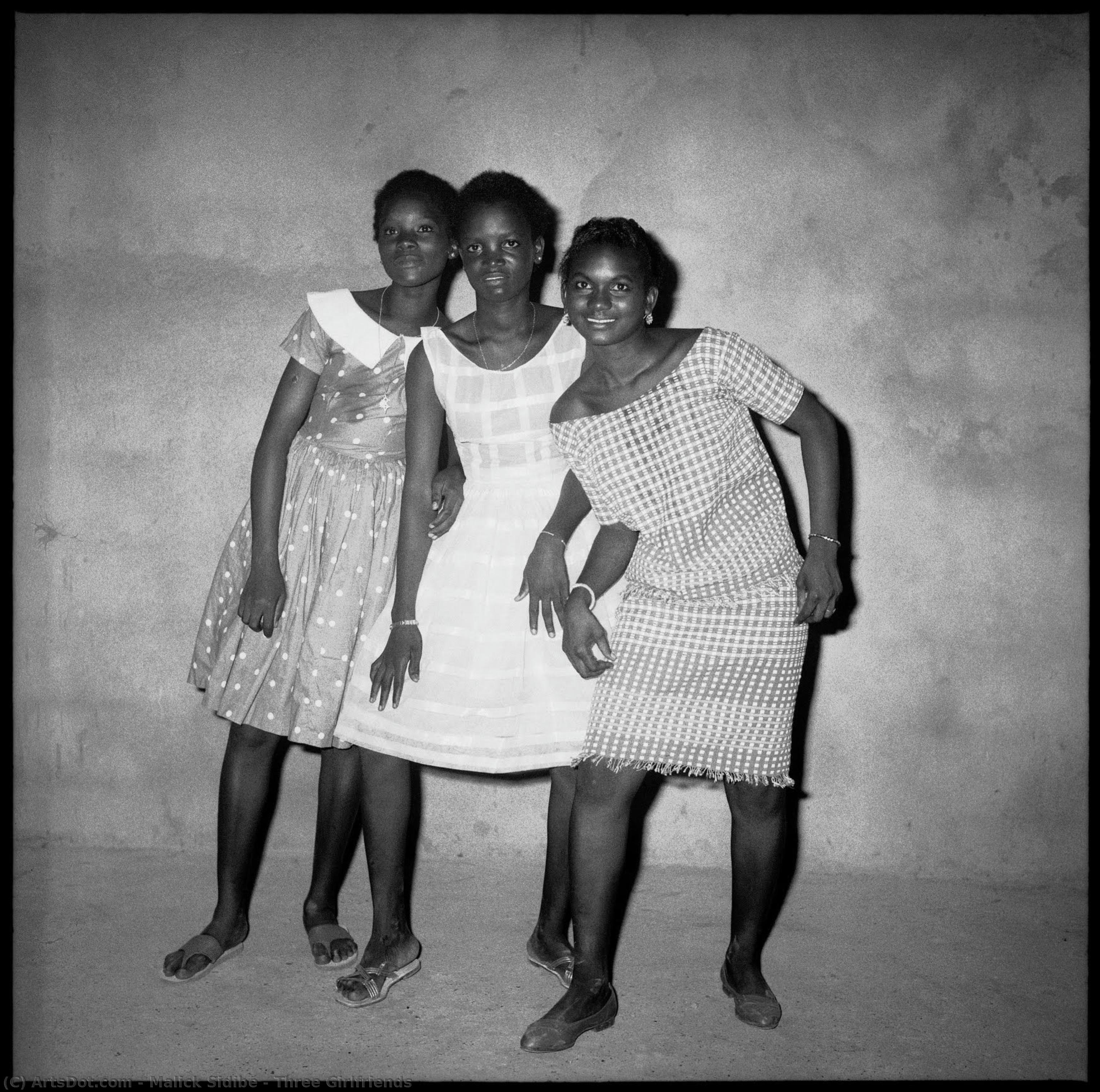 Three Girlfriends — Malick Sidibé
