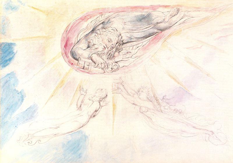 San Pedro Appare A Dante E Beatrice — William Blake