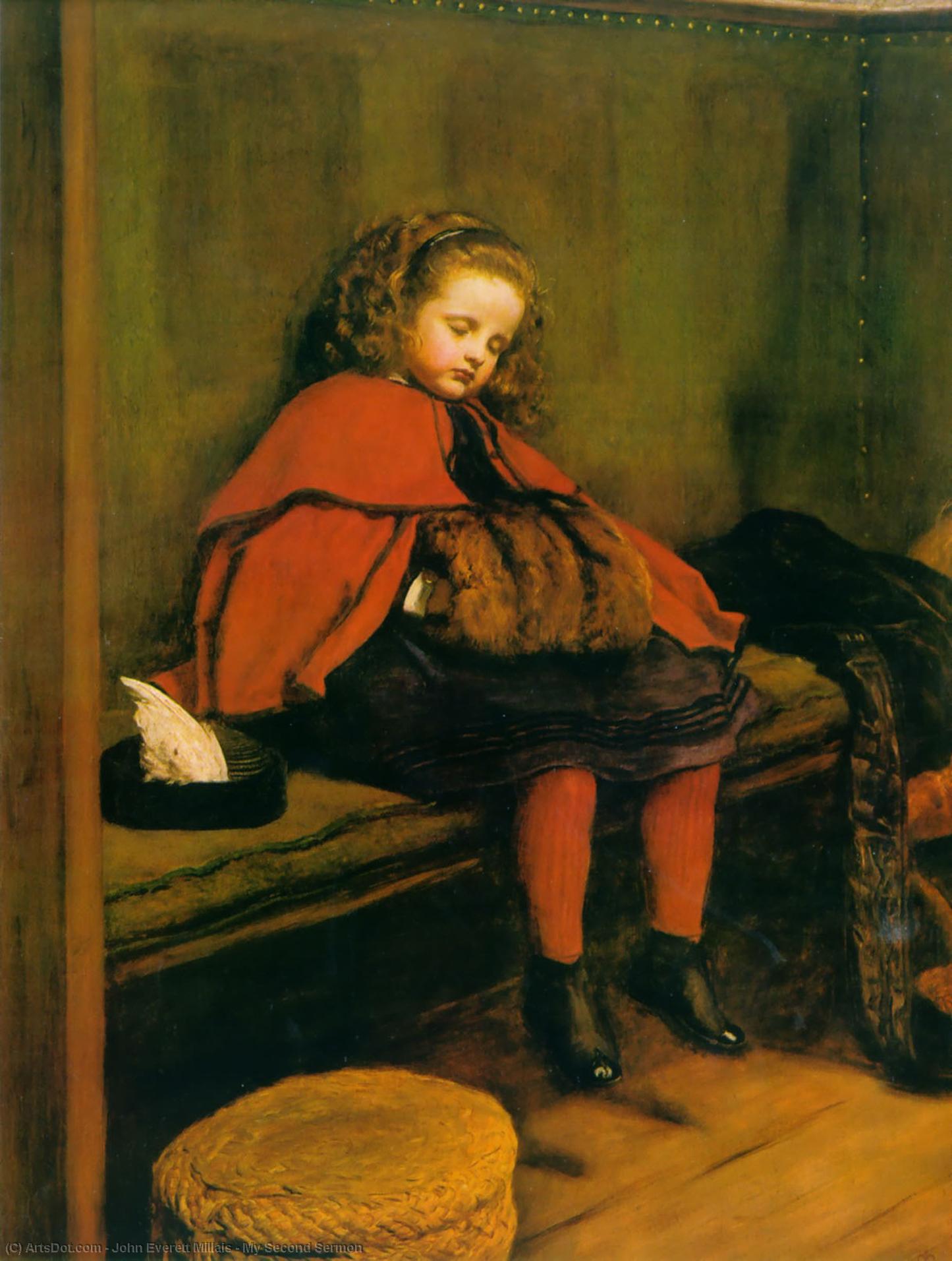 Sir John Everett Millais - My Second Sermon
