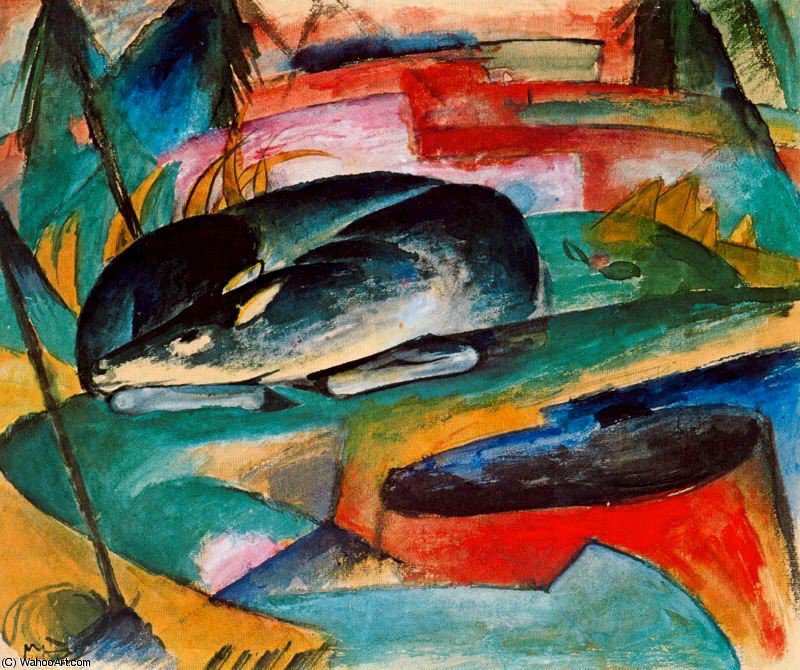 Untitled (5506) — Franz Marc