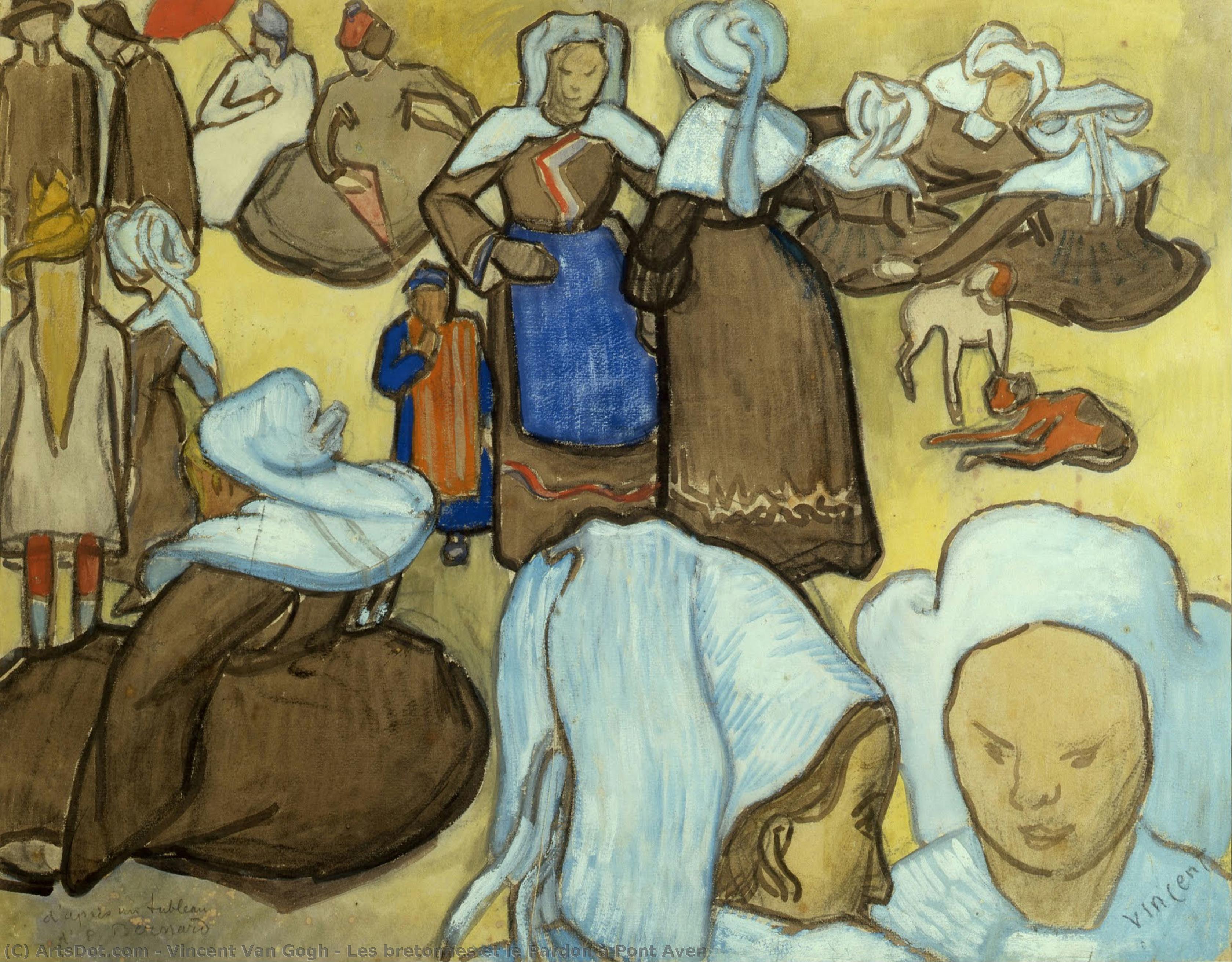 Vincent Van Gogh - Bretoonid ja Pardon Pont Avenis