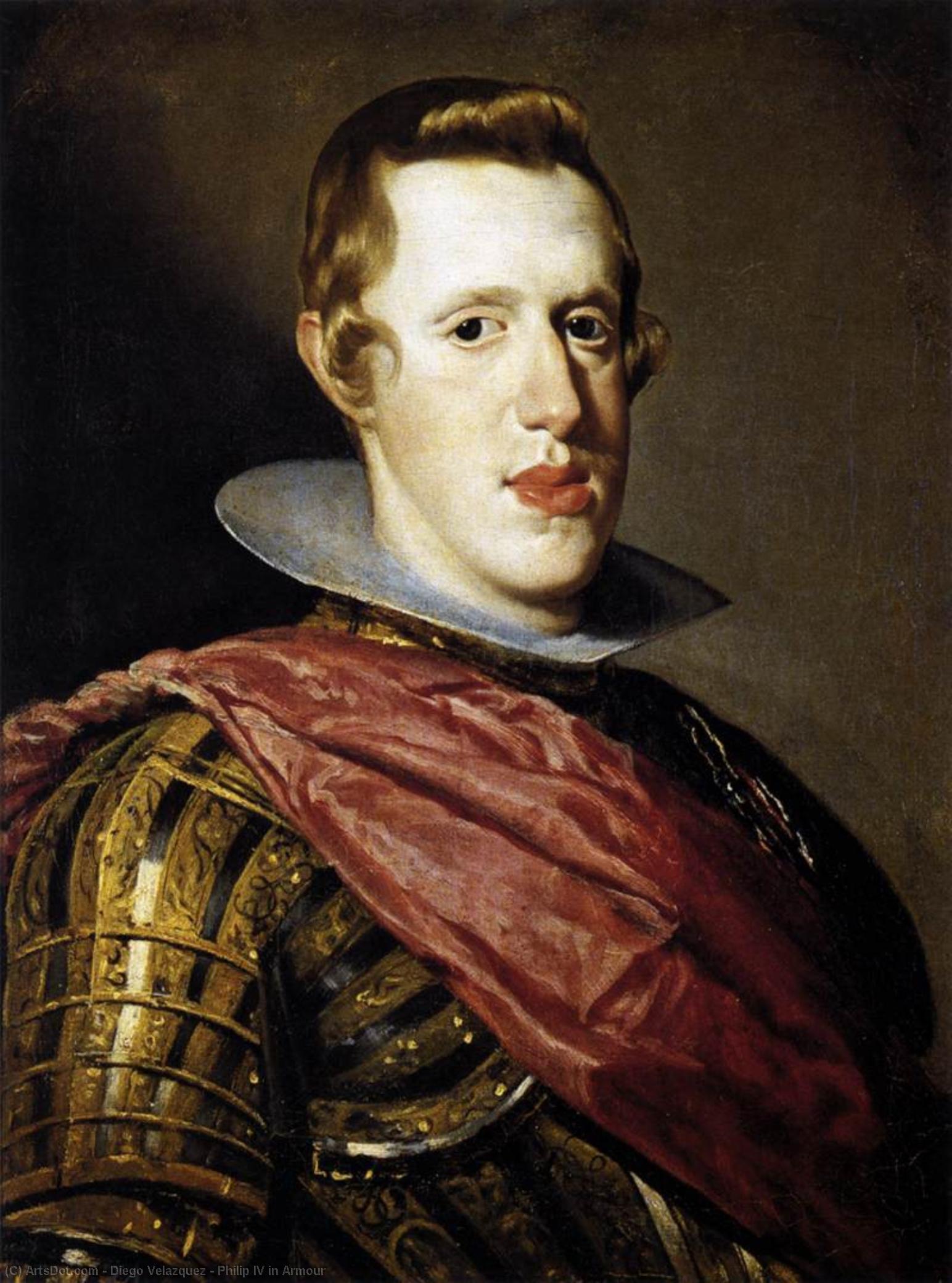 Philipp Iv In Rüstung — Diego Rodríguez De Silva Y Velázquez