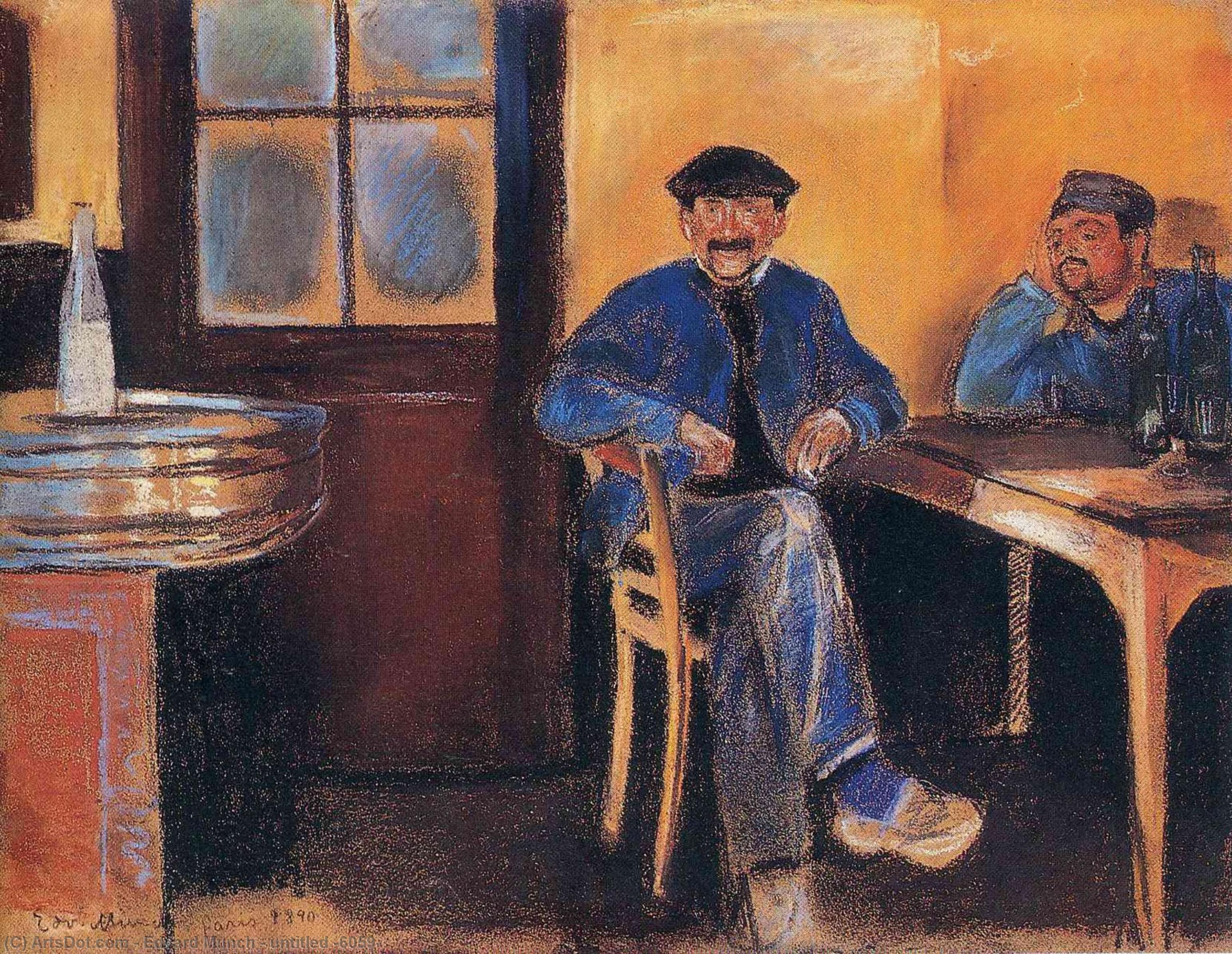Unbetitelte Studie Nr. 6059 — Edvard Munch