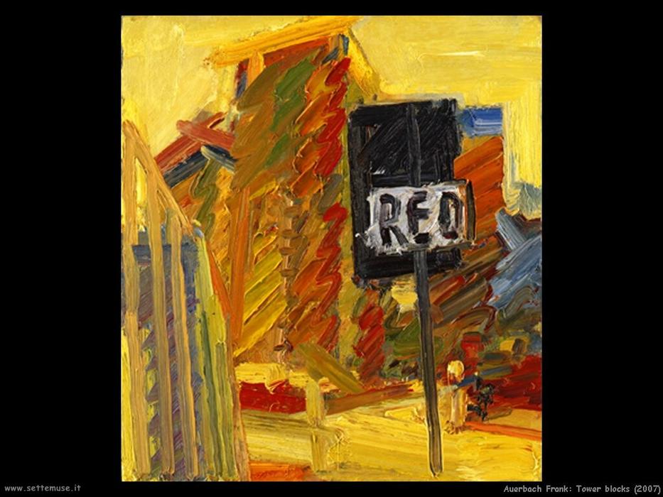 Tower Blocks — Frank Helmuth Auerbach