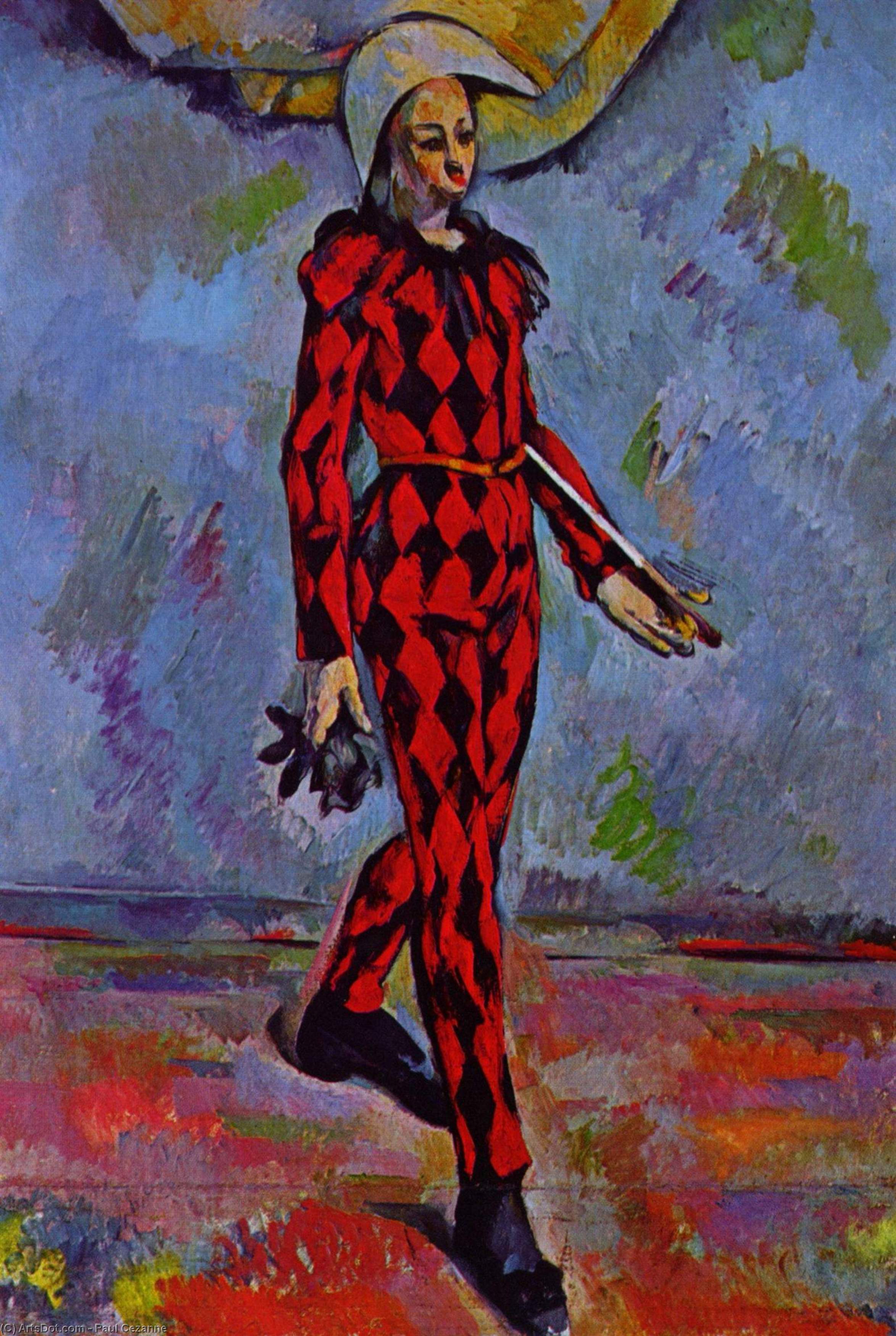 Harlequin 1 — Paul Cézanne