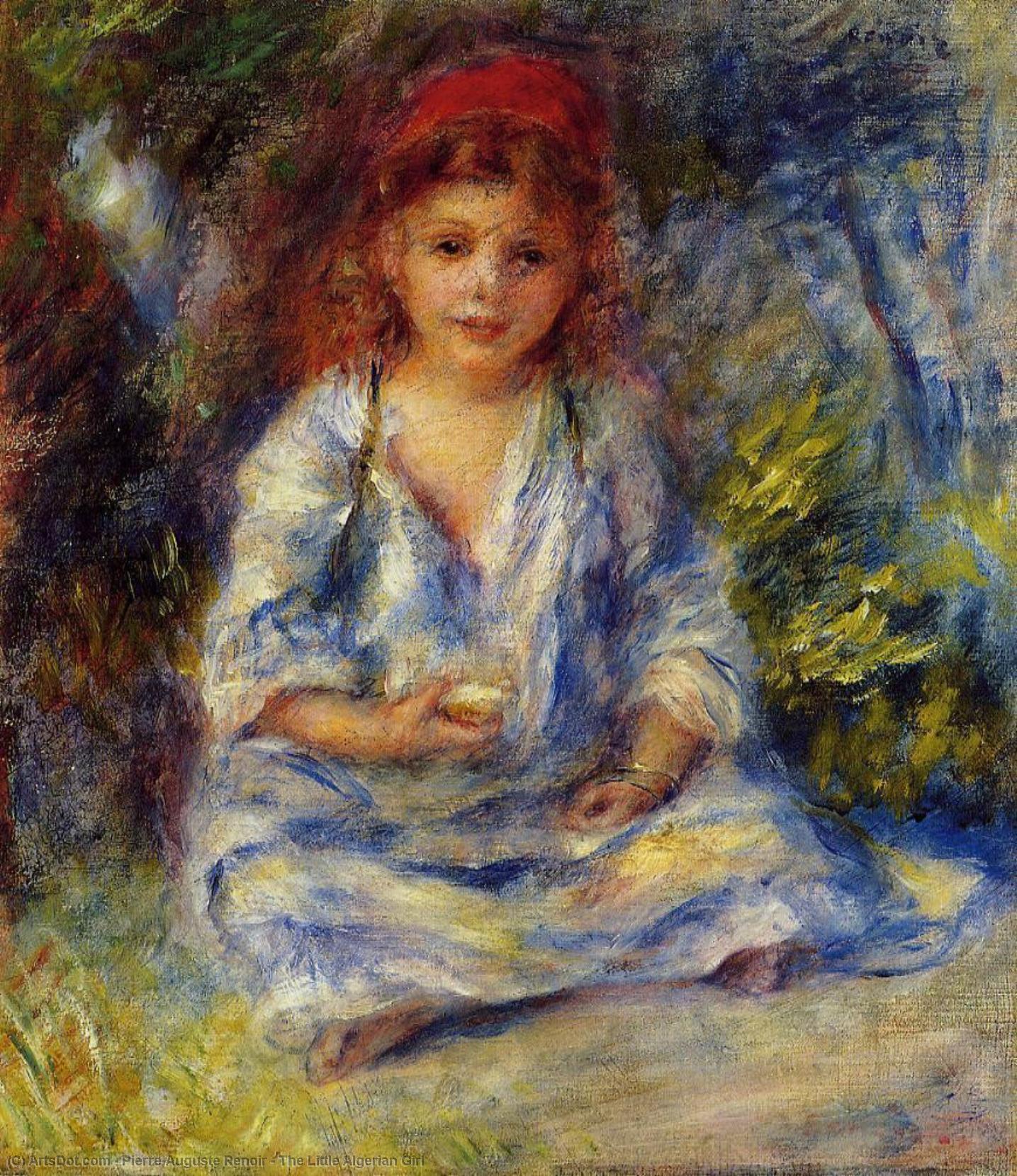 Das Kleine Algerische Mädchen — Pierre-auguste Renoir