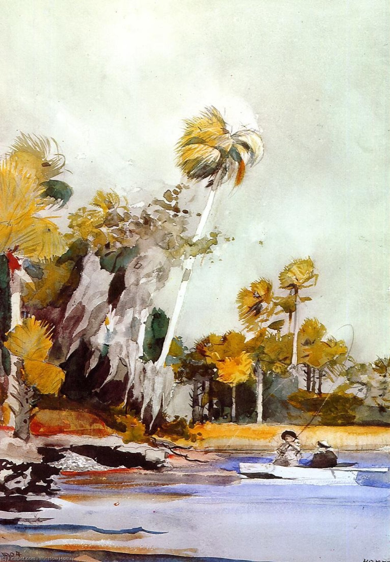 Winslow Homer - The Shell Heap