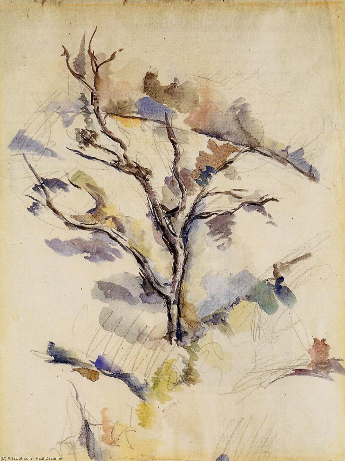 Der Baum — Paul Cézanne