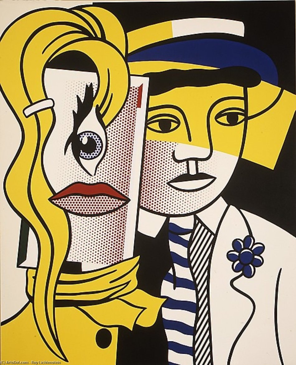 Roy Lichtenstein - Stepping Out