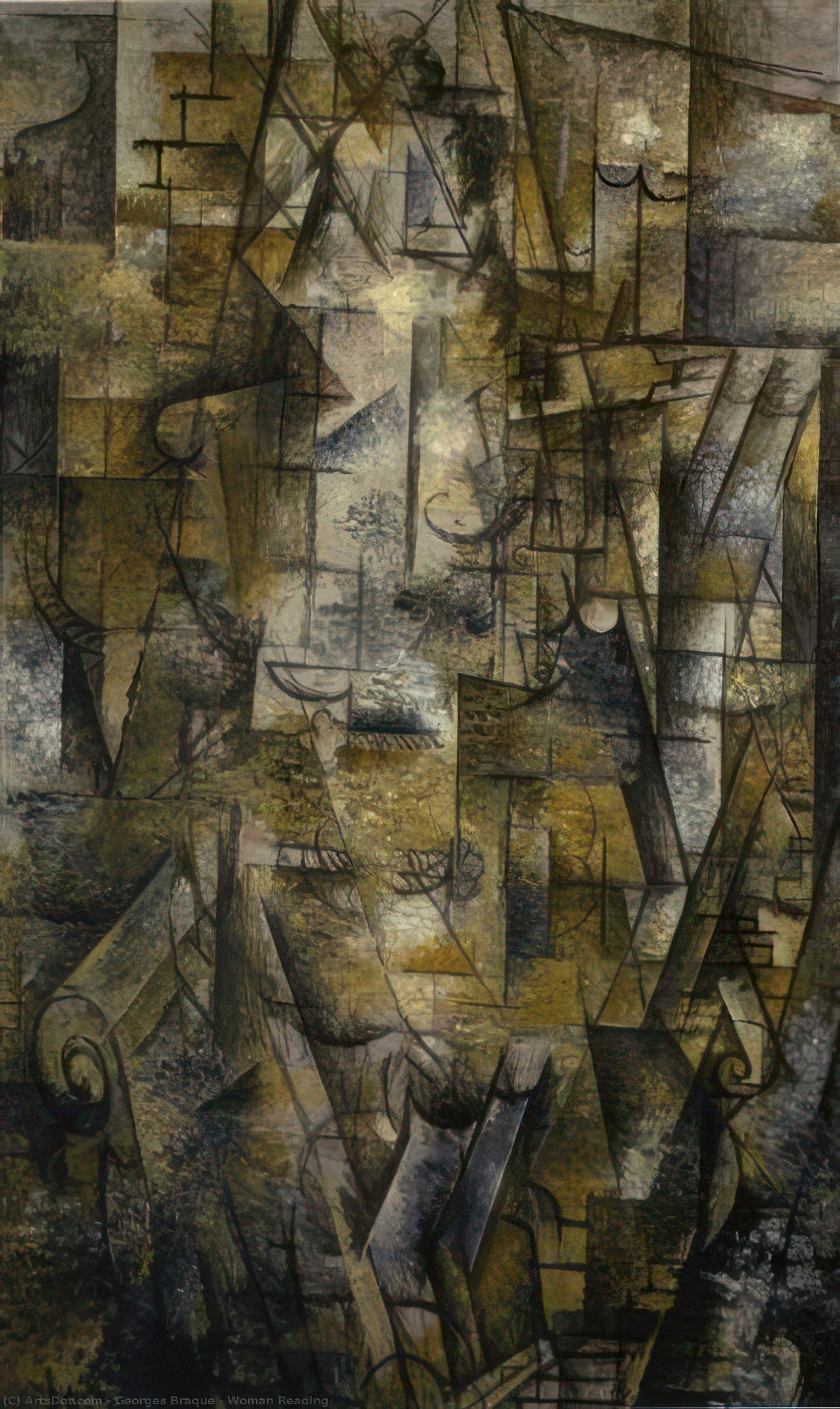 Georges Braque - Woman Reading