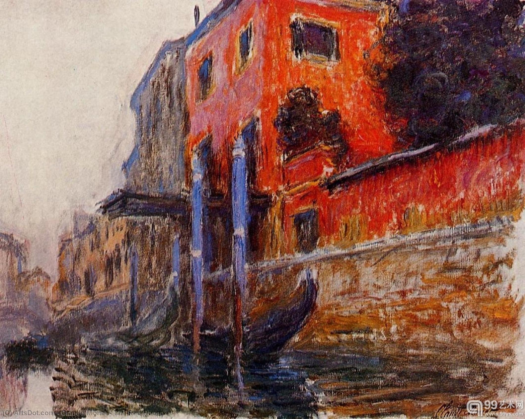 Claude Monet - Červená Vila