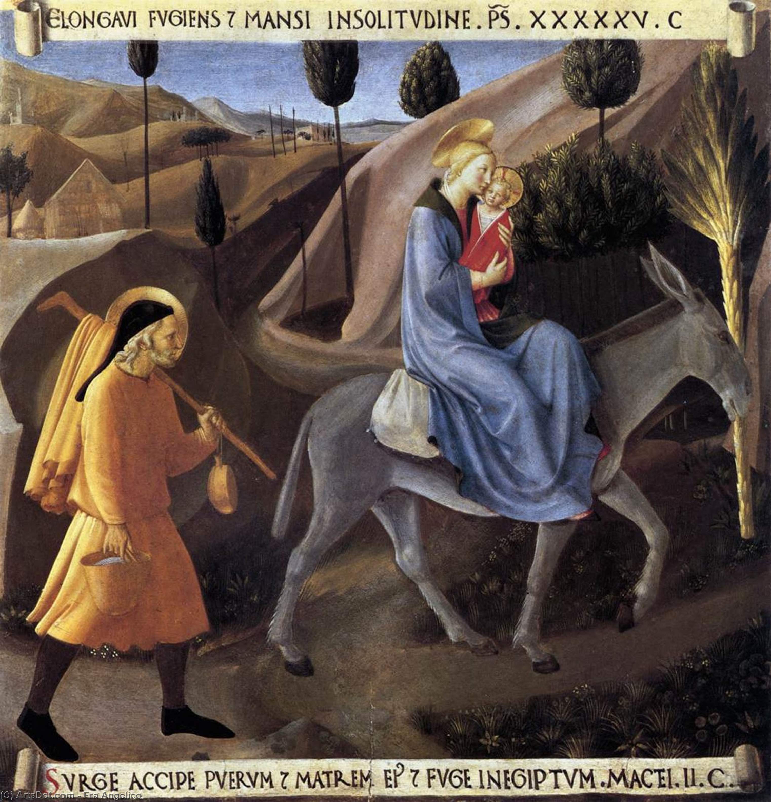 Flight Into Egypt — Fra Angelico