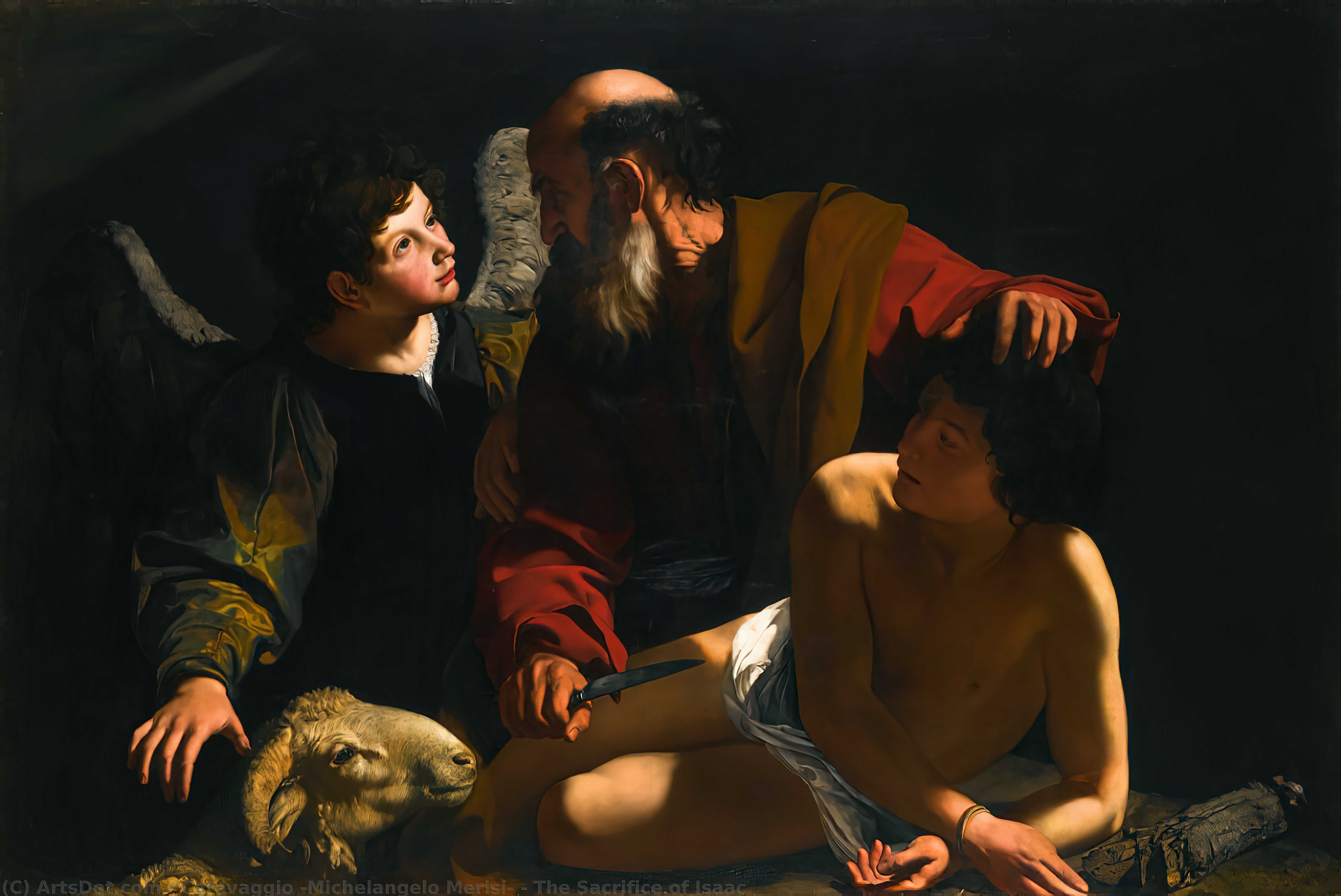 Il Sacrificio Di Isaac — Caravaggio