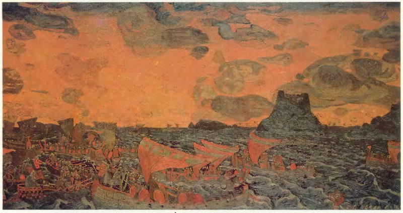 Battle — Nikolai Roerich
