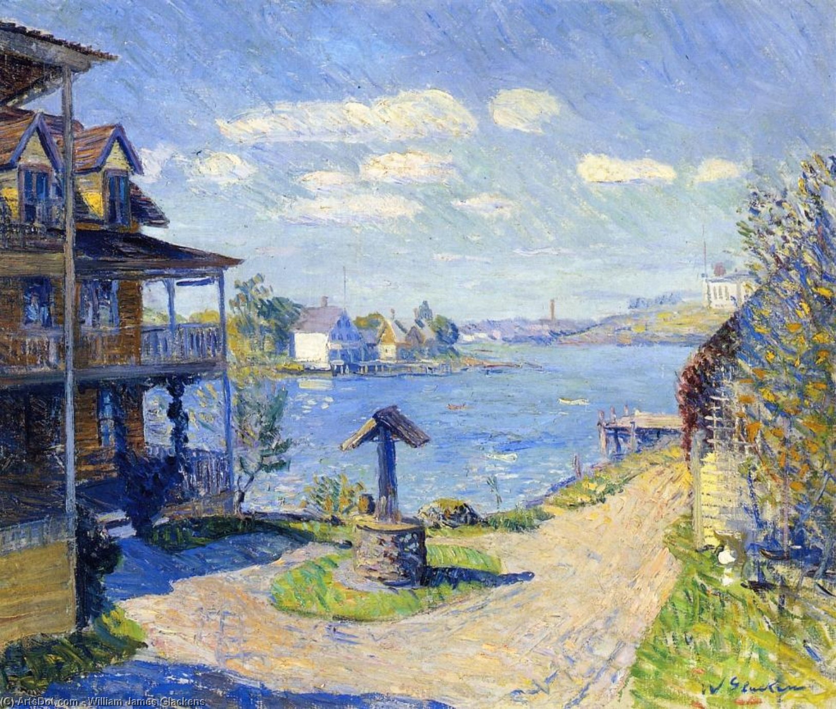 William James Glackens - Summer Hotel
