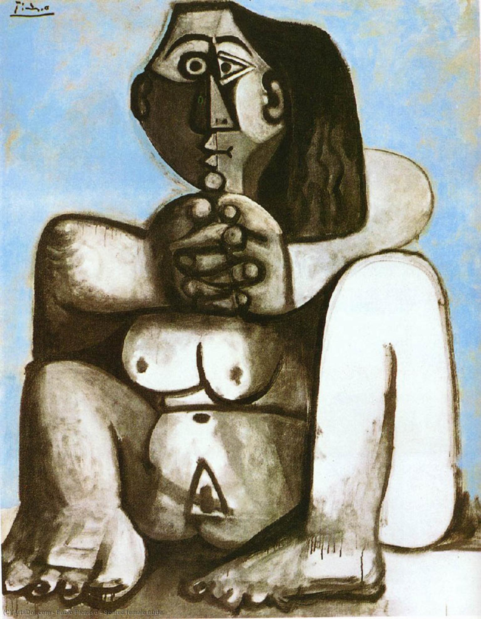 Πάμπλο Πικάσο - Seated female nude