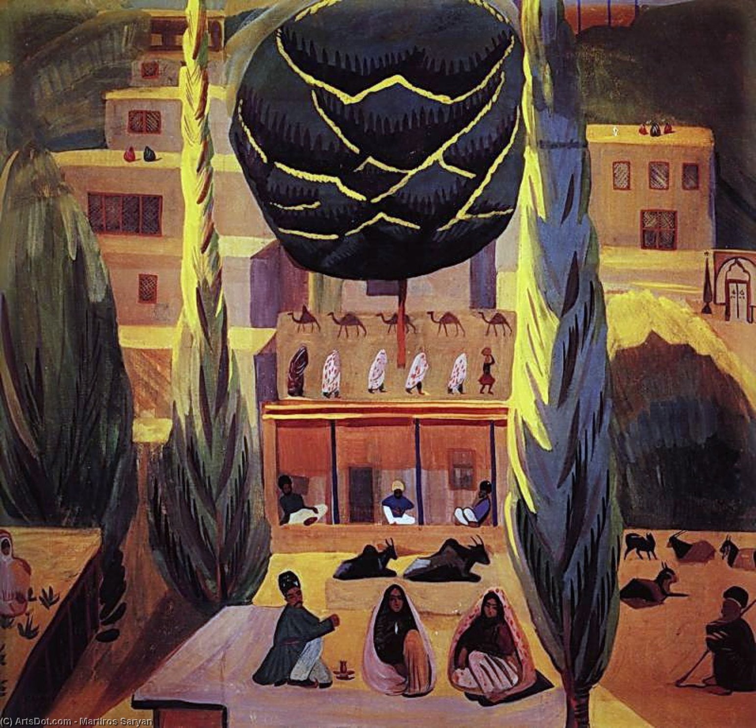 Martiros Saryan - In Persia