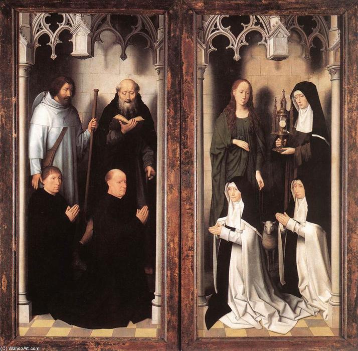 Hans Memling - Jeesuse Kristuse altarpiirkond (suletud)