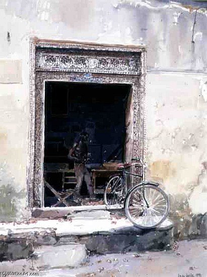 Dark Interior, Zanzibar — Lucy Willis