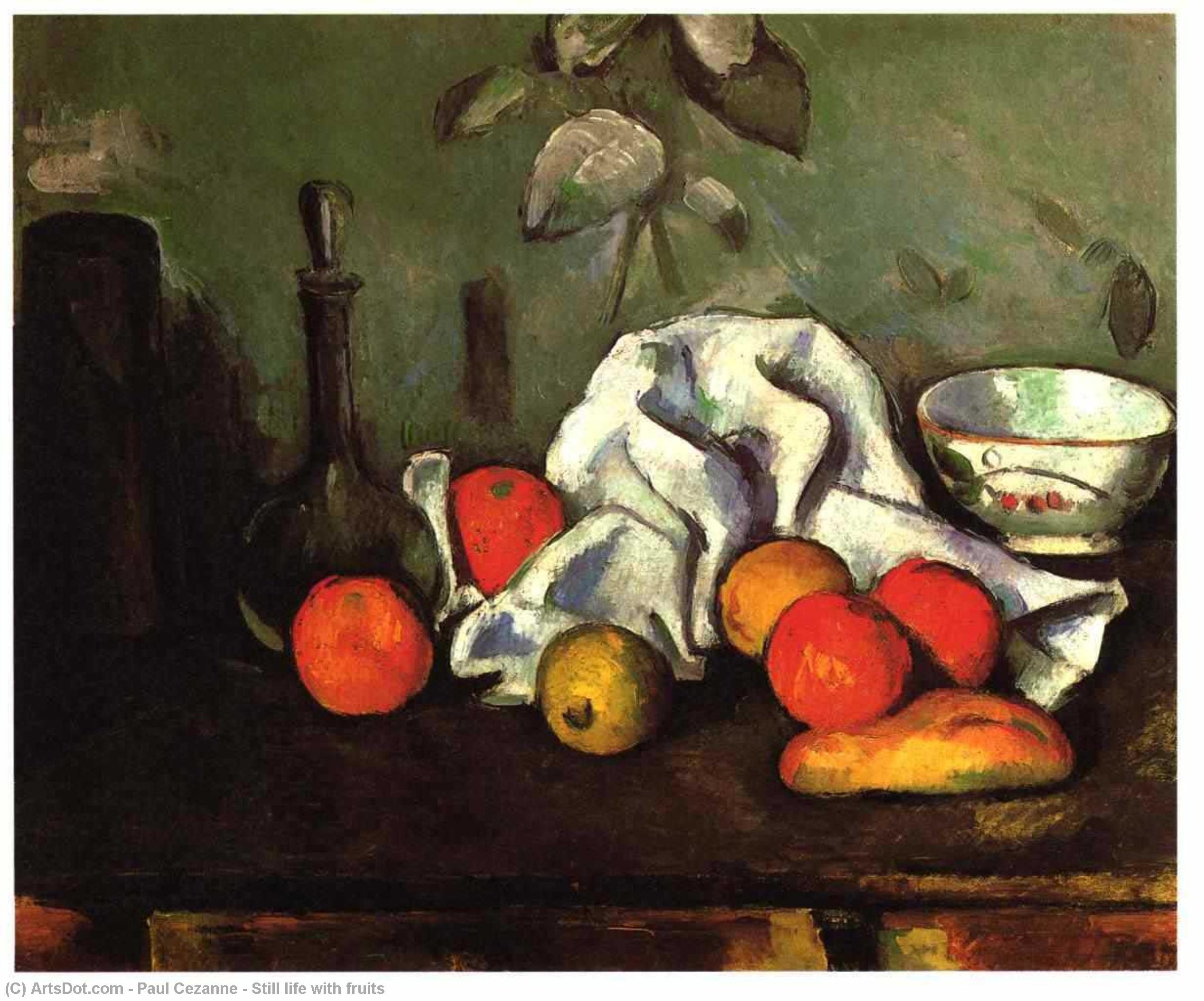 Bodegón Con Frutas — Paul Cézanne