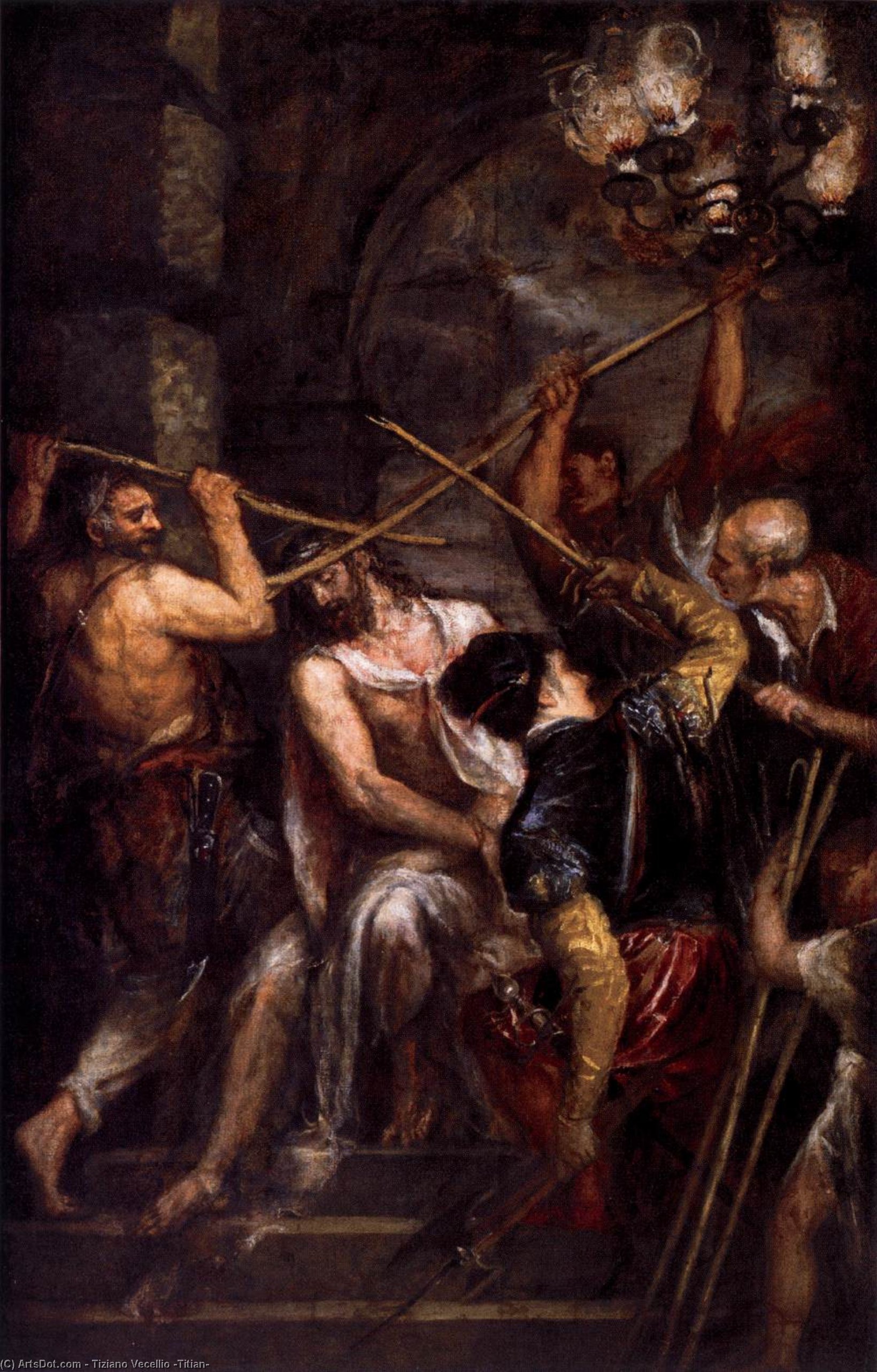 Crowning With Thorns — Tiziano Vecellio