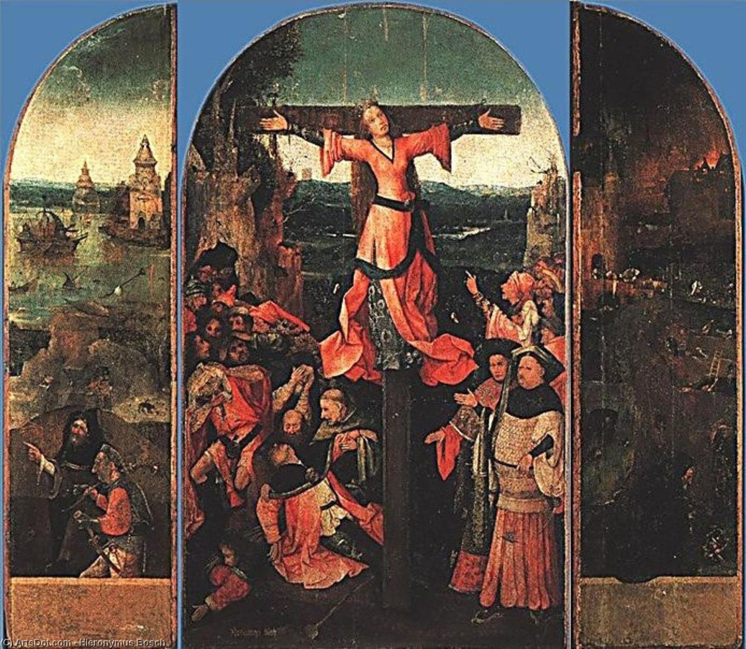 San Libera Triptico — Jerónimo Bosch