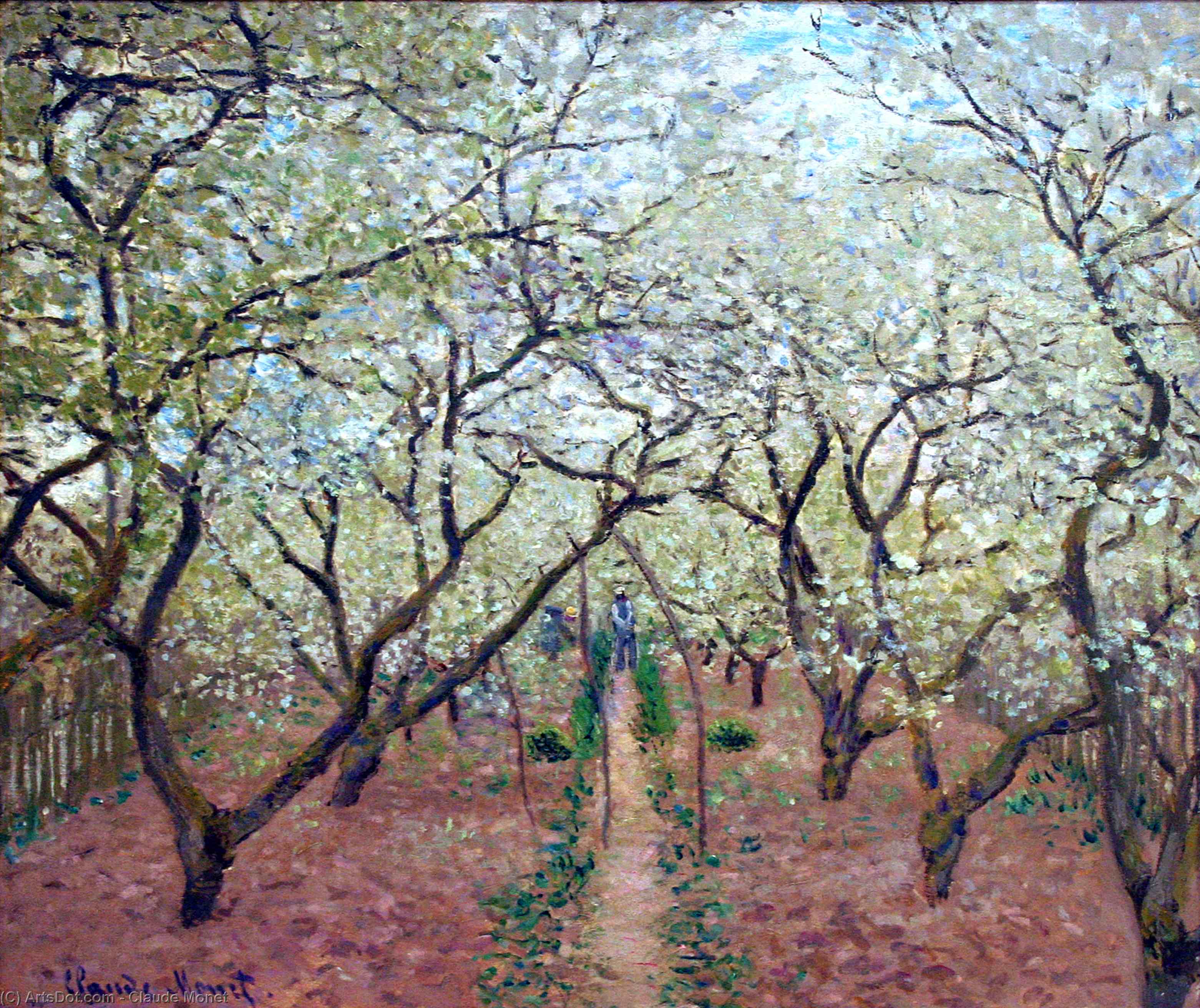 Orto In Fiore — Claude Monet